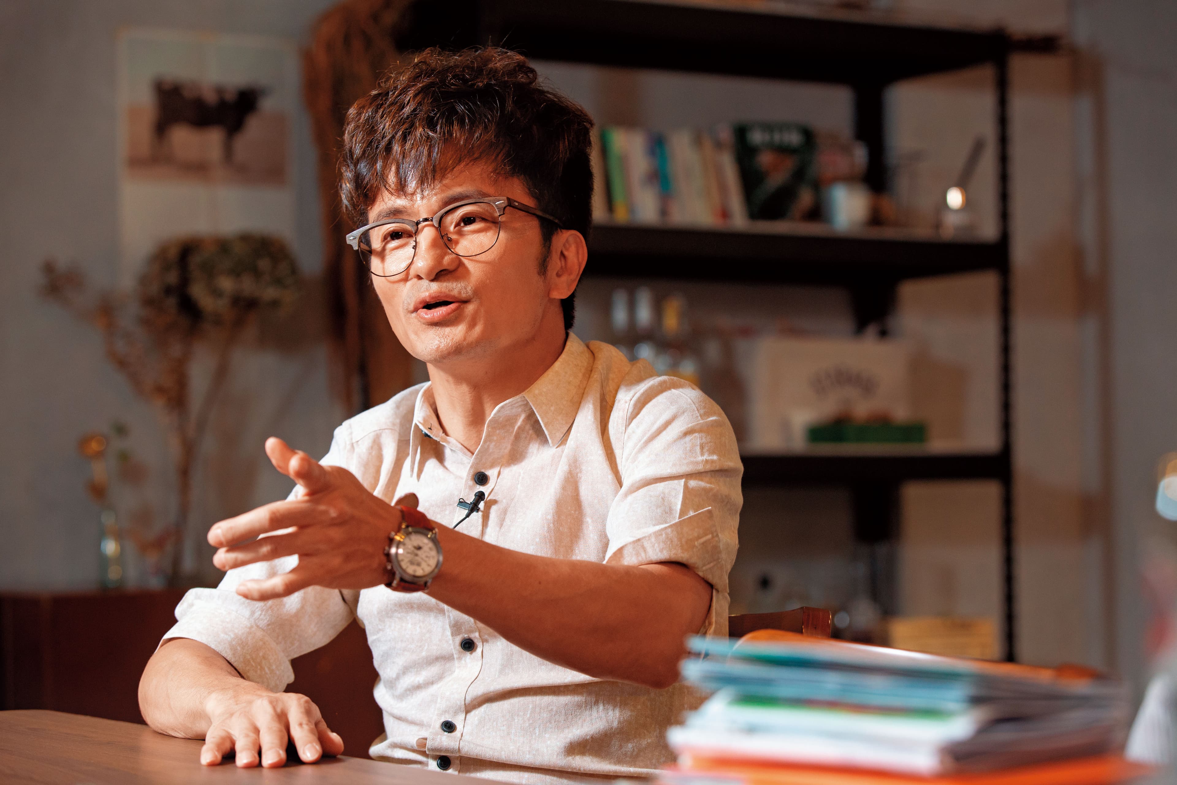 唐從聖自認個性杞人憂天,加上家人和自己都經歷過病痛,早早認知保障很重要。