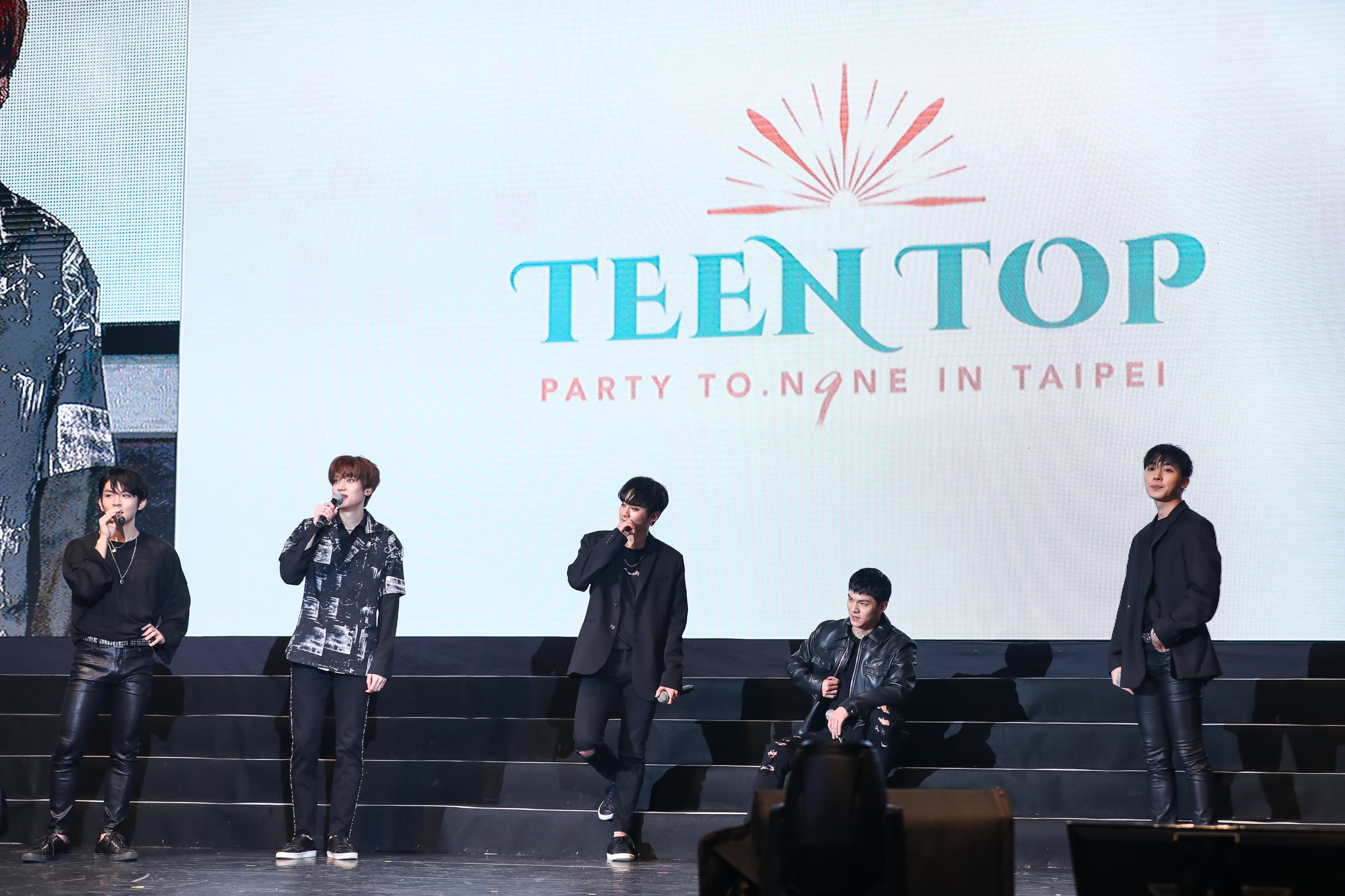 TEEN TOP帶來多首熱歌勁舞。(海樂提供)