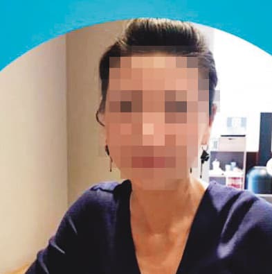 陳姓外交官的妻子(圖)坦承是何建功的小三,讓丈夫氣炸,蒐證後已提告求償。(翻攝畫面)