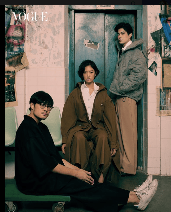 近期3人在泰國密集受訪接受宣傳。(翻攝自Vogue Thailand臉書粉絲頁)