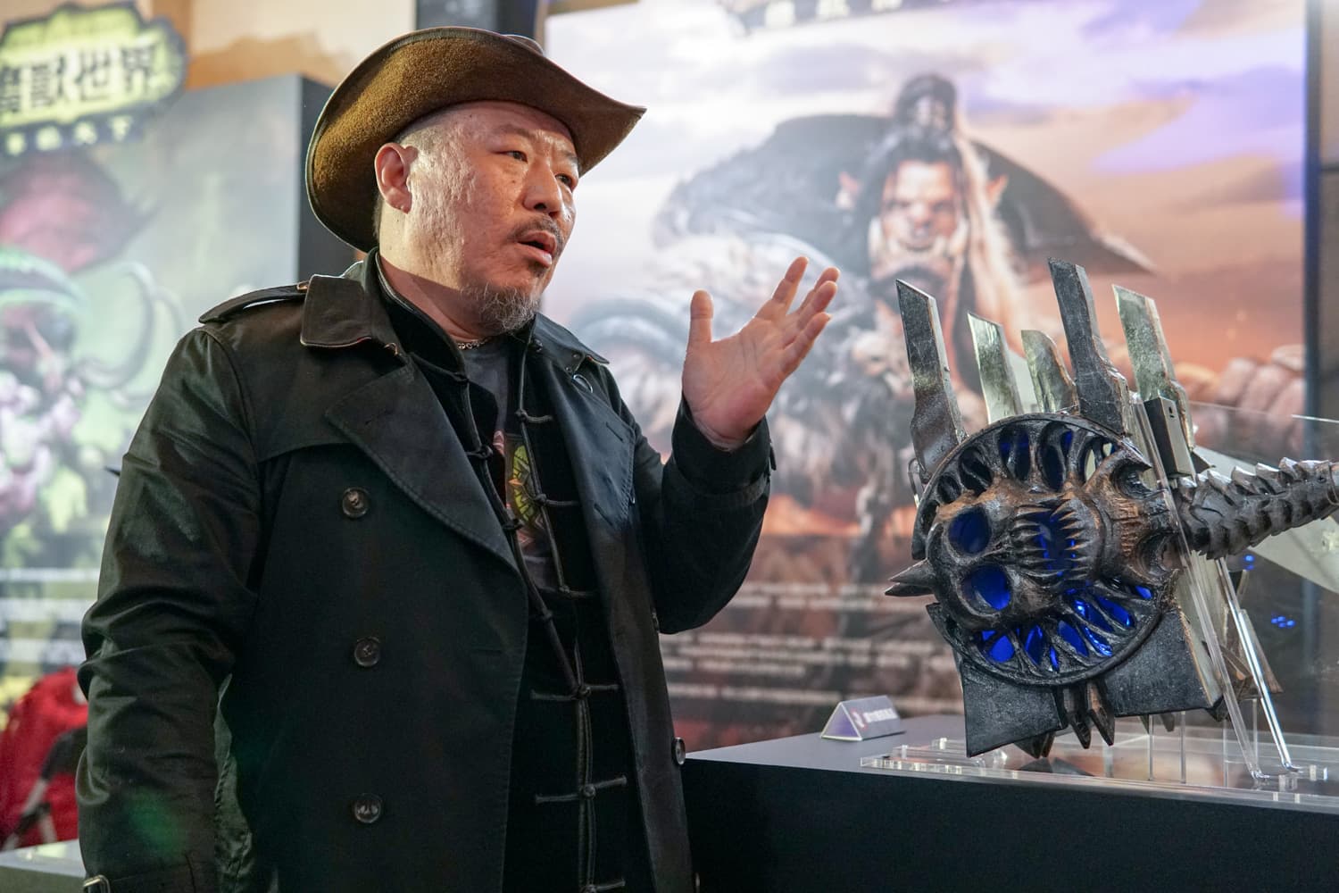 林昭辰對《魔獸世界》的故事、角色、武器都非常熟悉;連BlizzCon剛發表、尚未推出的最新資料片,他也已經開始研究裡面的兵器。
