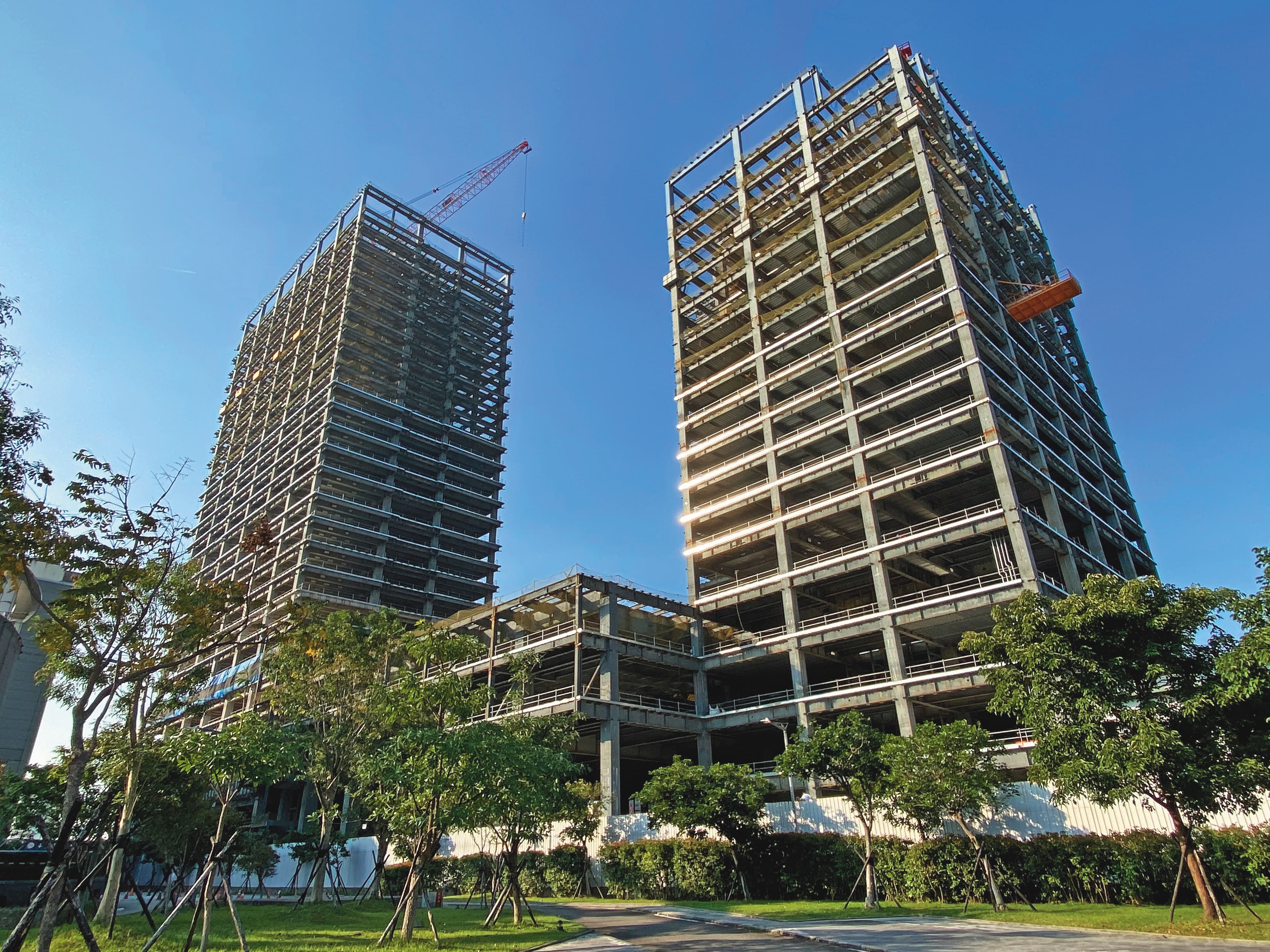 台肥南港C2工程一波多折，2015年動工至今已延宕不止一次。