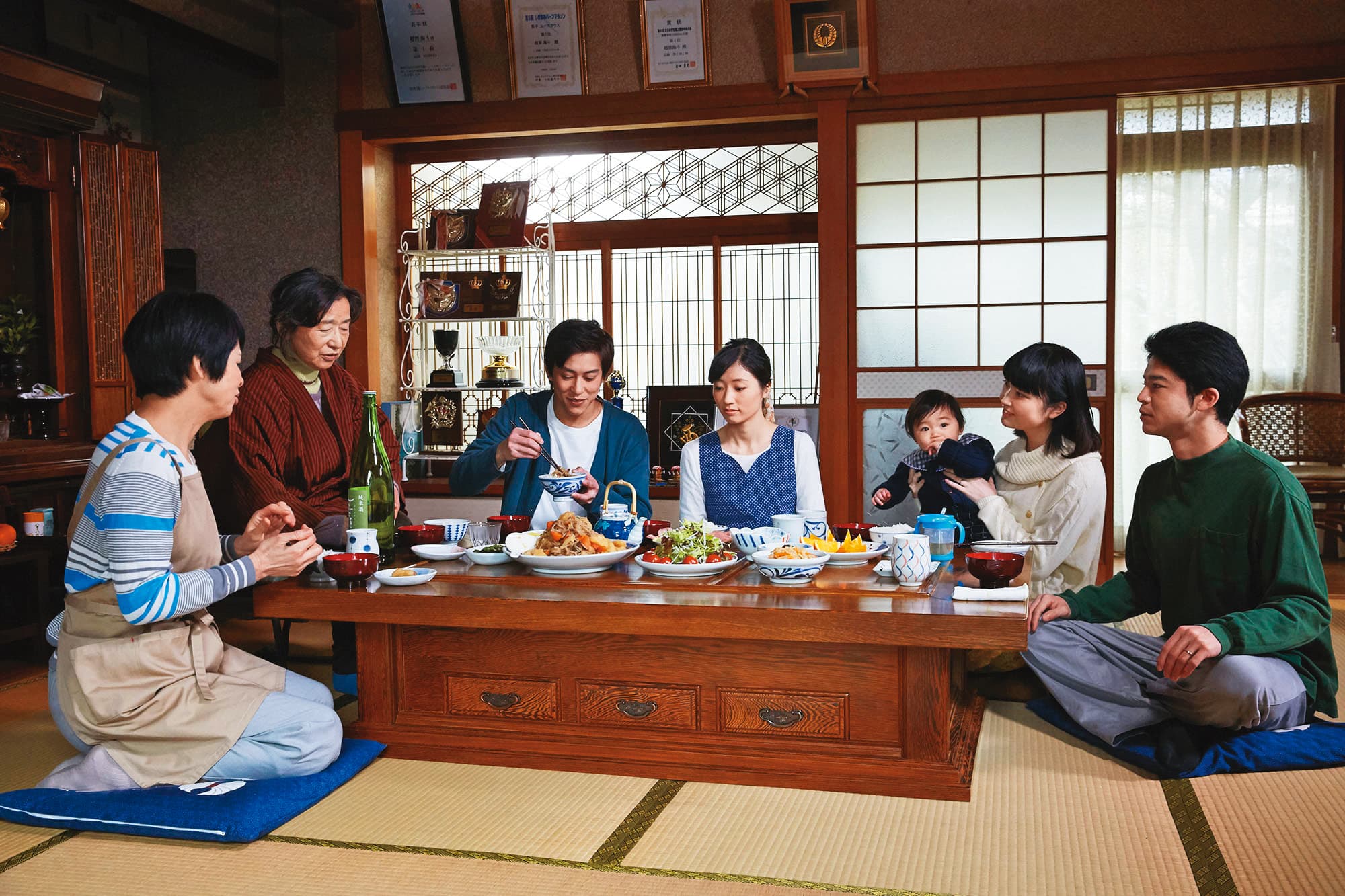 《與昨日同行》全片於新居濱市取景,當地居民大方出借民宅讓劇組拍攝。(可樂電影提供)