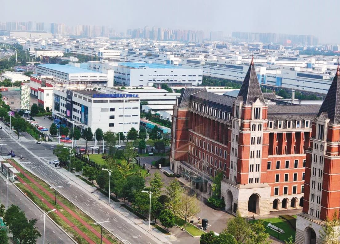 富士康成都科技園區是生產iPad的重鎮，傳出高階台幹欺壓台商的醜聞。（投訴人提供）