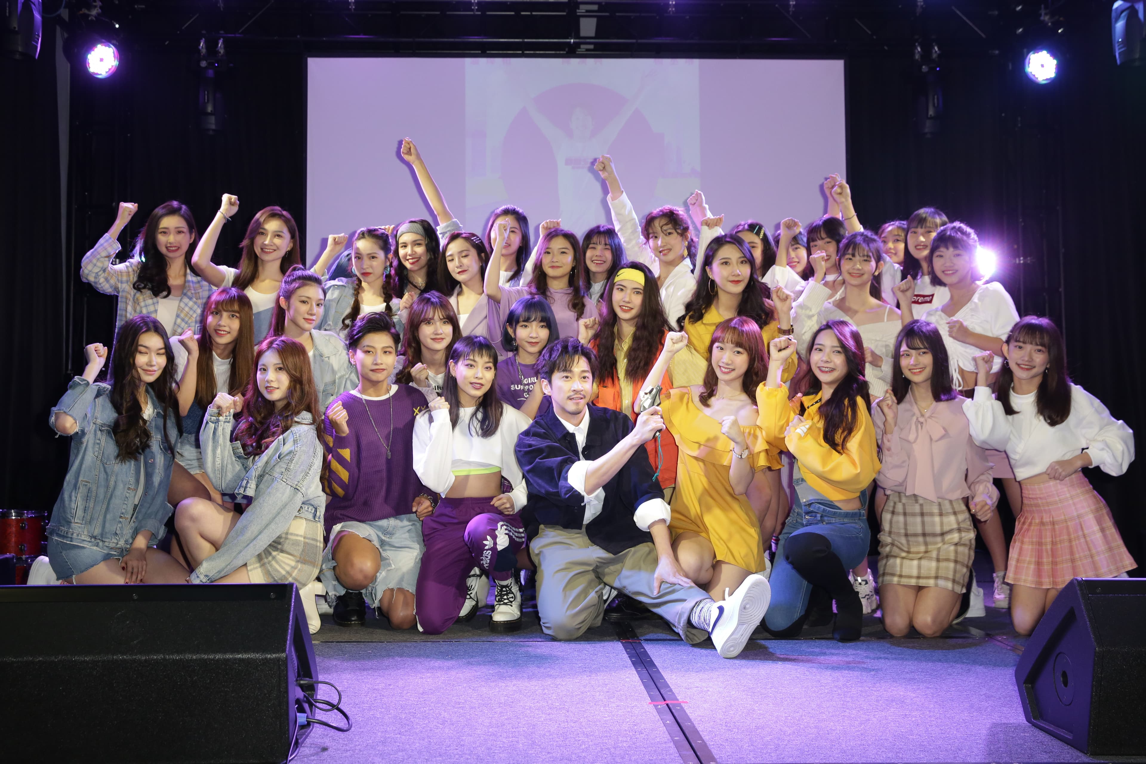 由詹仁雄領軍的超級女團選秀節目《菱格世代Dancing Diamond 52》,今天(7日)舉辦記者會。