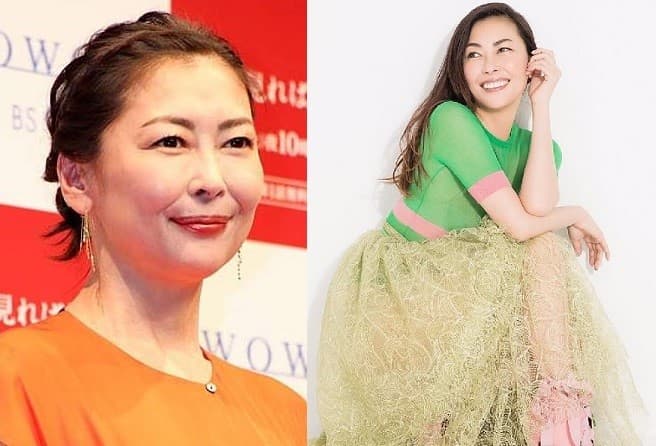 中山美穗近期出席新劇記者會,被拍到臉部浮腫的崩壞照。(翻攝自日本雅虎、中山美穗IG)
