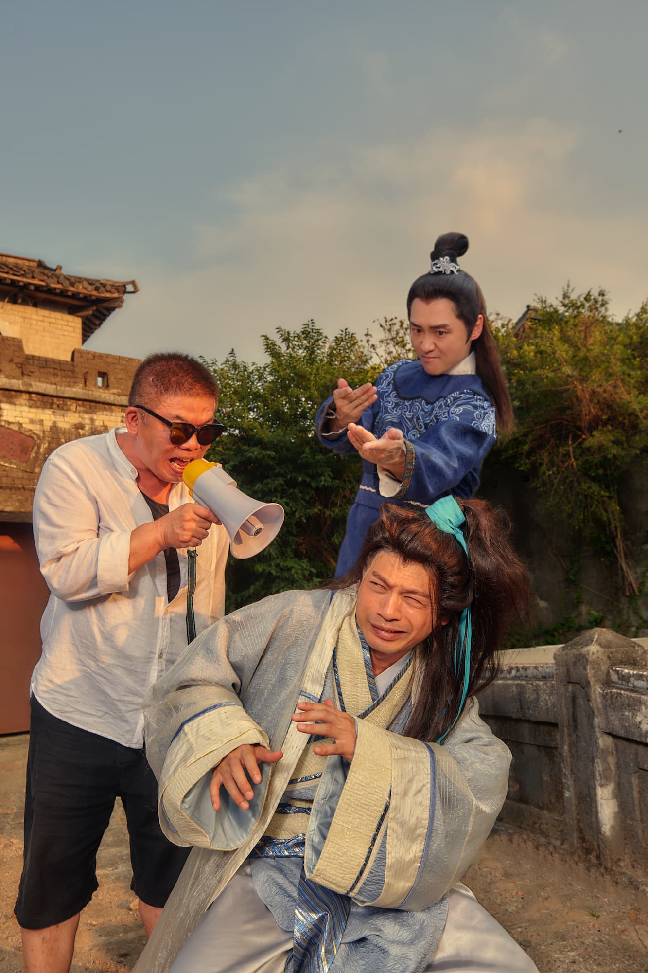 馮凱、阿KEN及宋逸民,因為阿KEN的電影再聚首。(藝起娛樂提供)