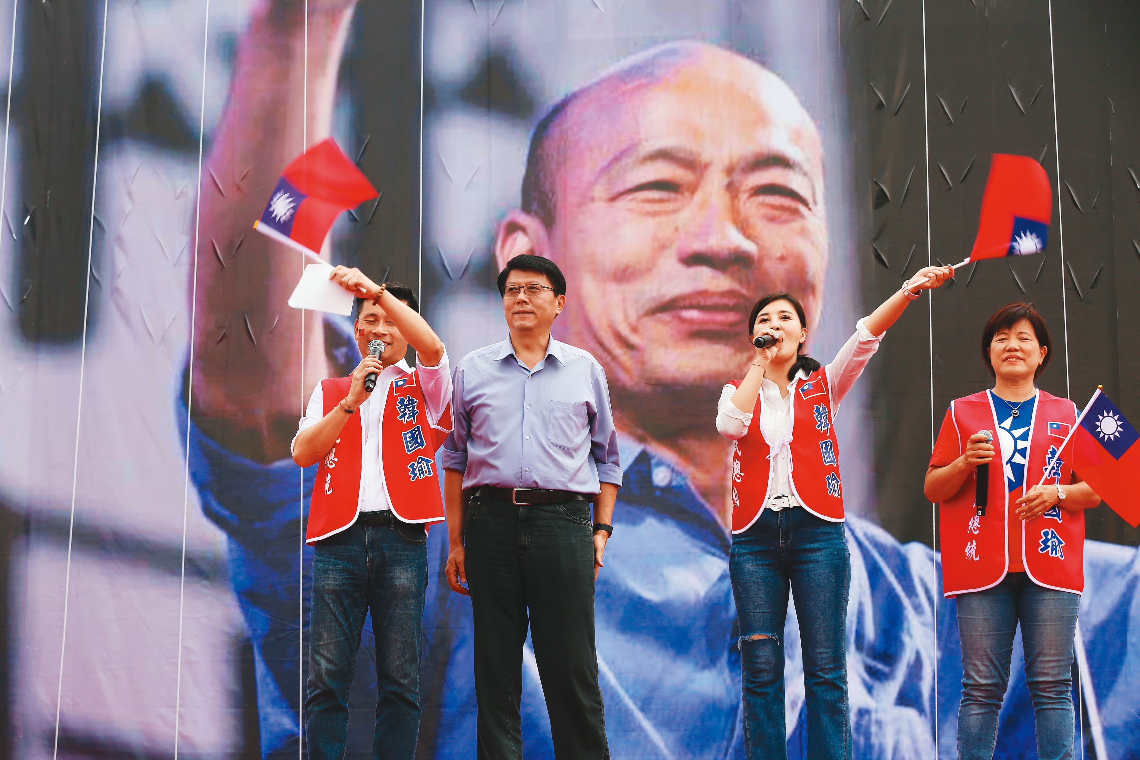 擔任韓國瑜競選辦公室副執行長的謝龍介,最後並未參選國民黨主席。