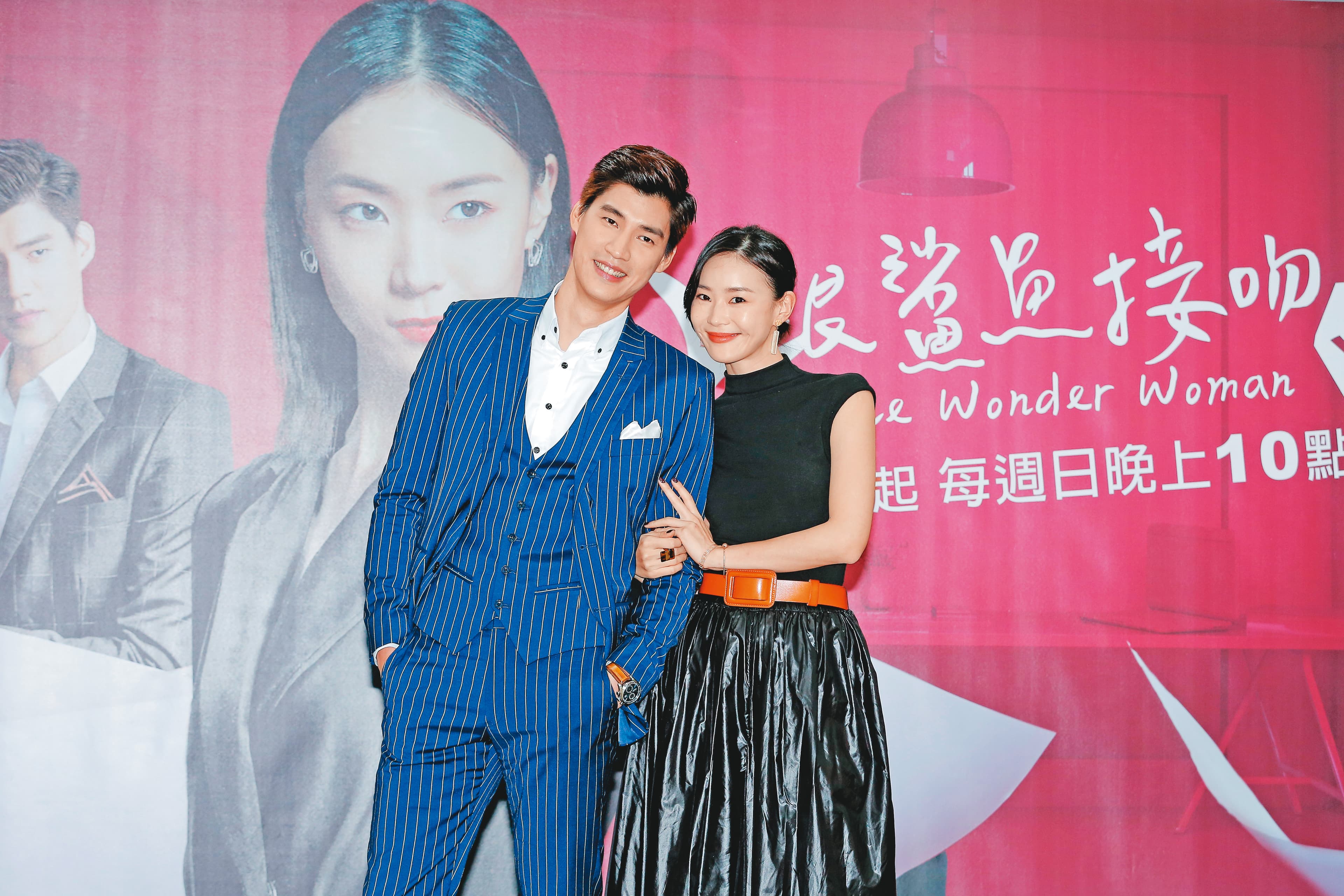 三立偶像劇《跟鯊魚接吻》曾傳出力邀張立昂演出,但後來由羅宏正(左)、鍾瑶(右)出線。