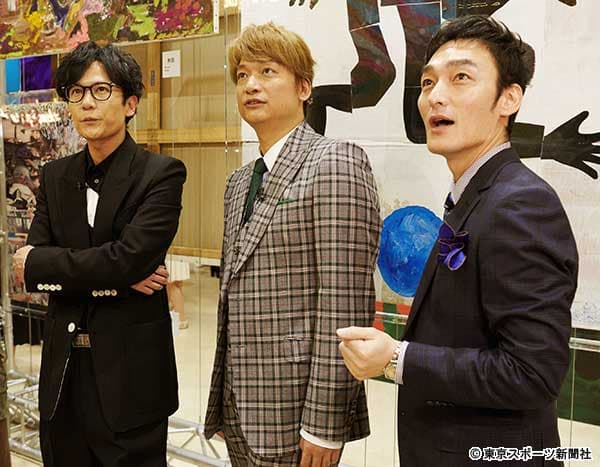 稻垣吾郎、 草彅剛與香取慎吾在SMAP解散後重組,取名「新的地圖」。(翻攝自網路)