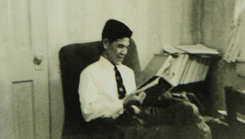 1952年,李登輝赴愛荷華大學研究農業經濟。(李登輝基金會提供)