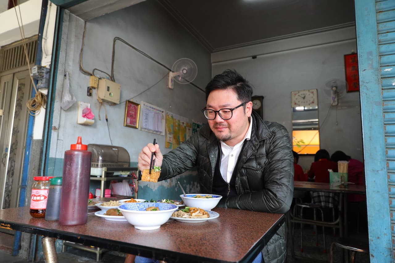 侍酒師陶緒康（Morris）將自己的台中小吃愛店分享給大家。