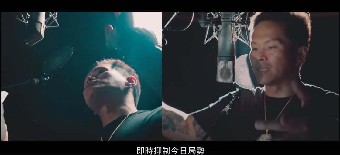 這回大支改走溫馨路線,釋出新歌〈台灣隊長Remix〉,獻給台灣所有的防疫及醫療人員。(翻攝自大支臉書)