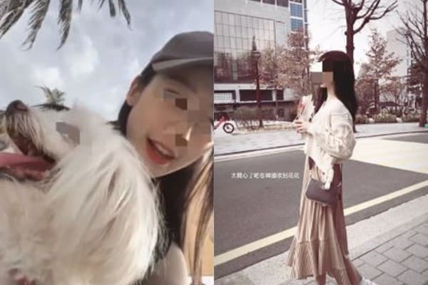 「象迷娘」陳天仁被網友爆出去南韓返台,未戴口罩四處趴趴走,被網友提醒後竟全數刪掉旅遊照。(翻攝自迪卡)