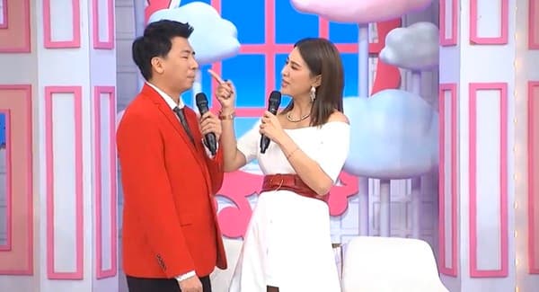 《2分之一強》原為梁赫群與小禎搭檔主持。(東森提供)
