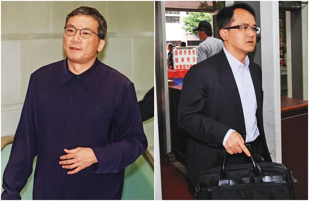 《會計法》修法將國務機要費除罪,可為扁昔日幕僚馬永成(左)、林德訓(右)解套。