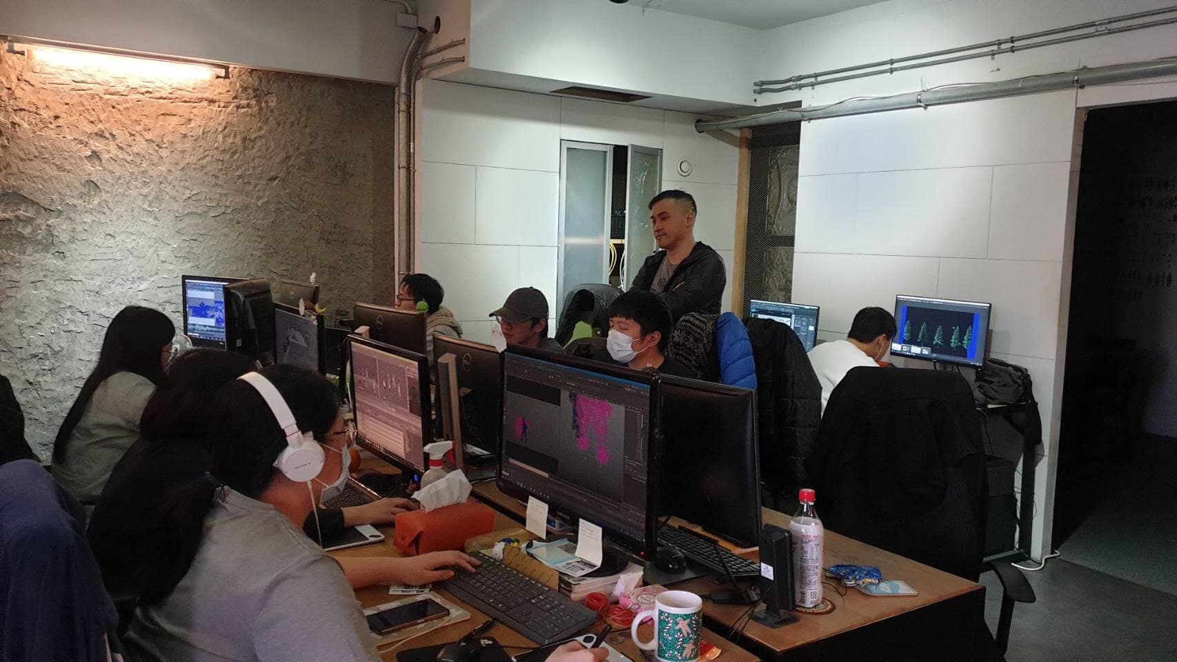 《英雄的英雄》製作團隊逾30人,費時3個月打造諸葛四郎的3D建模雕刻細節、還原漫畫中角色的各樣表情。(童年漫畫提供)