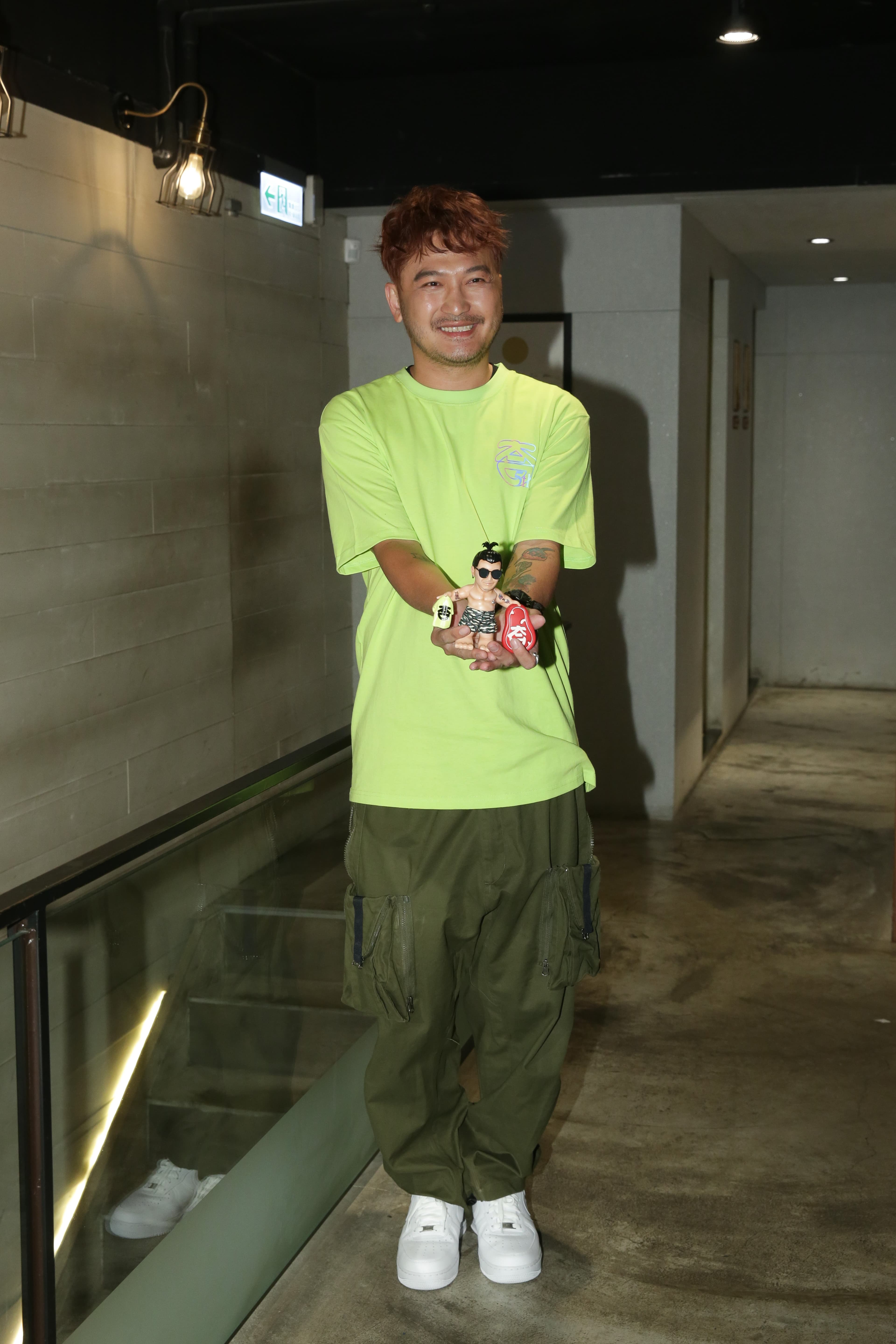 KID一退伍就有錄影通告,完全不怕沒人認識他。