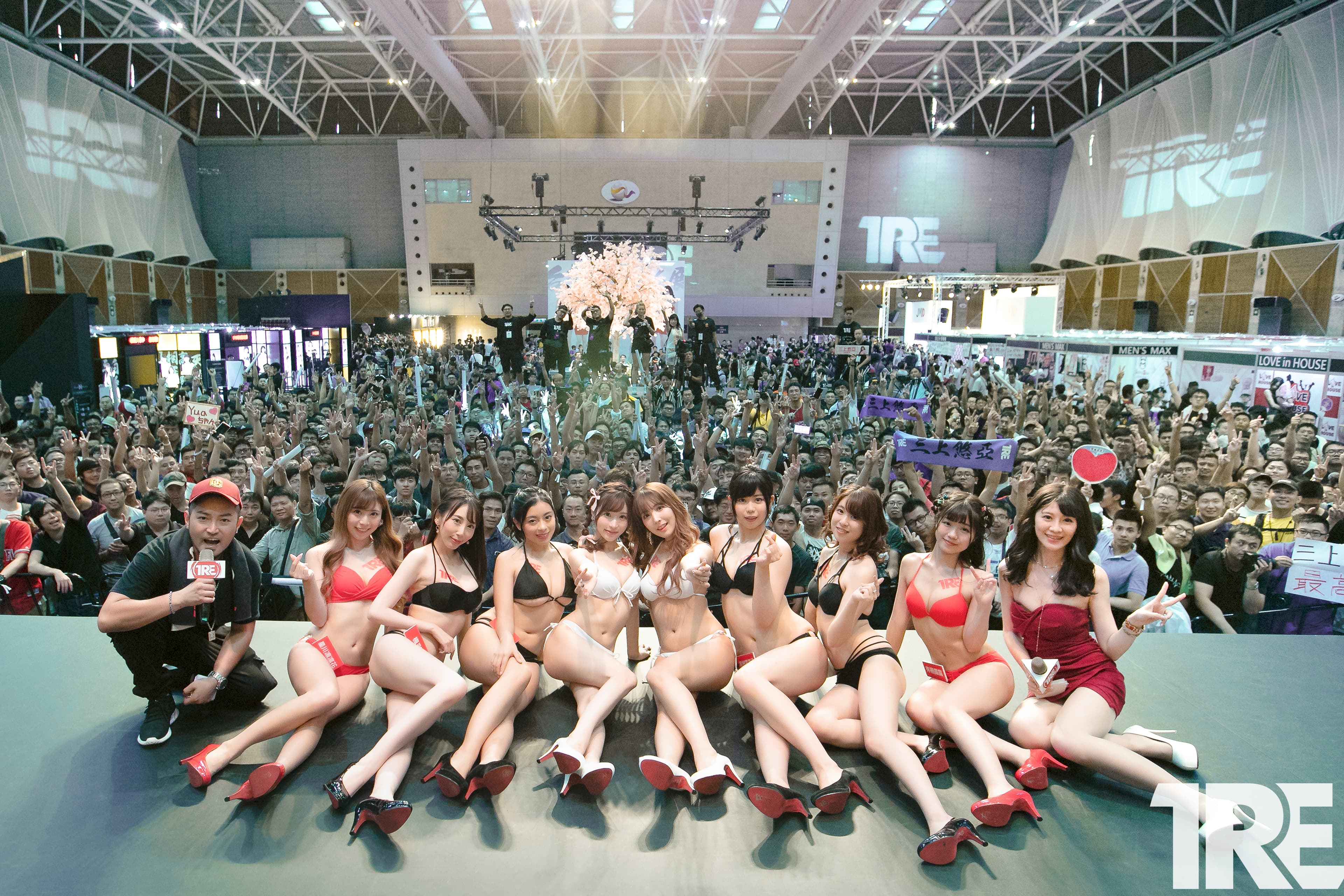 TRE台北國際成人展每年吸引超過10萬人次參加,今年因新冠肺炎疫期宣布取消。(JKF提供)