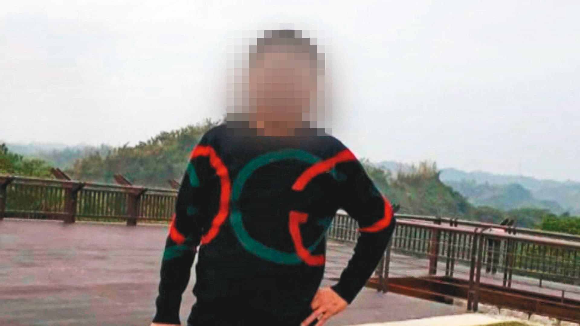 死者郭慶宏身形高壯,遇害時46歲。(翻攝畫面)