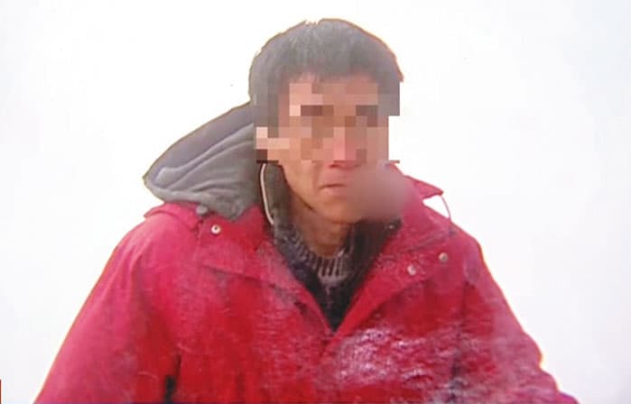 梁姓街友慘死在大陸,保險公司協請警方介入調查。(翻攝畫面)