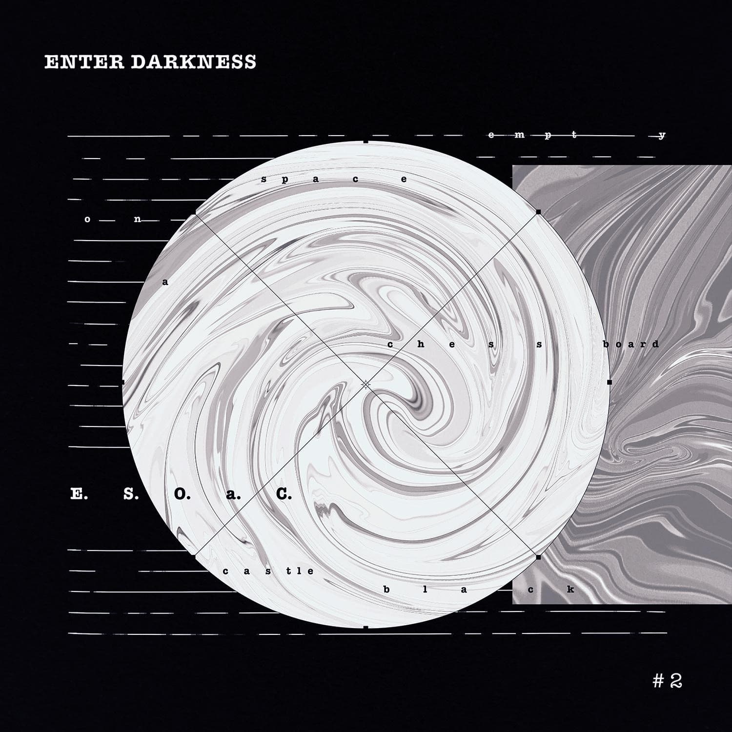 盧律銘創立的電子樂團「棋盤上的空格」，以〈Enter Darkness〉獲金音創作獎最佳電音單曲。（盧律銘提供）