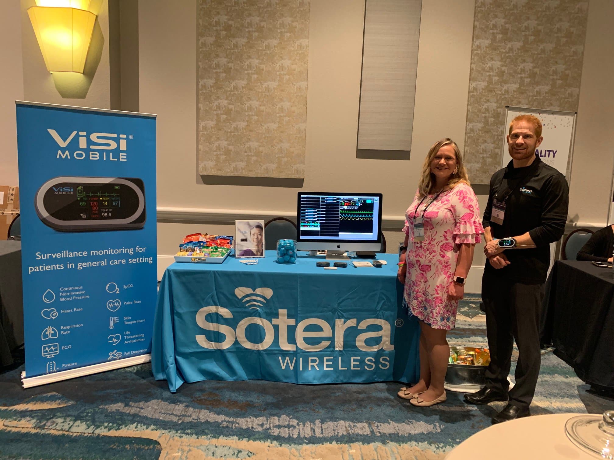這家位於加州的新創醫療公司Sotera Wireless,是郭台銘2014年透過基金會與高通、英特爾共同投資。(翻攝自Sotera Wireless臉書)