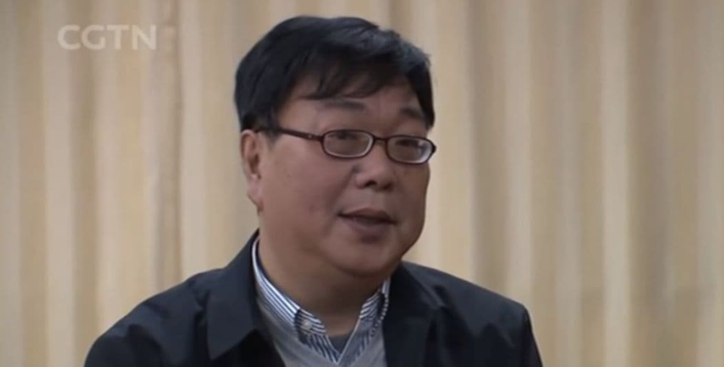 瑞典籍華裔的桂民海被中國當局逮捕,引發兩國外交紛爭。(翻攝自CGTN YouTube頻道)