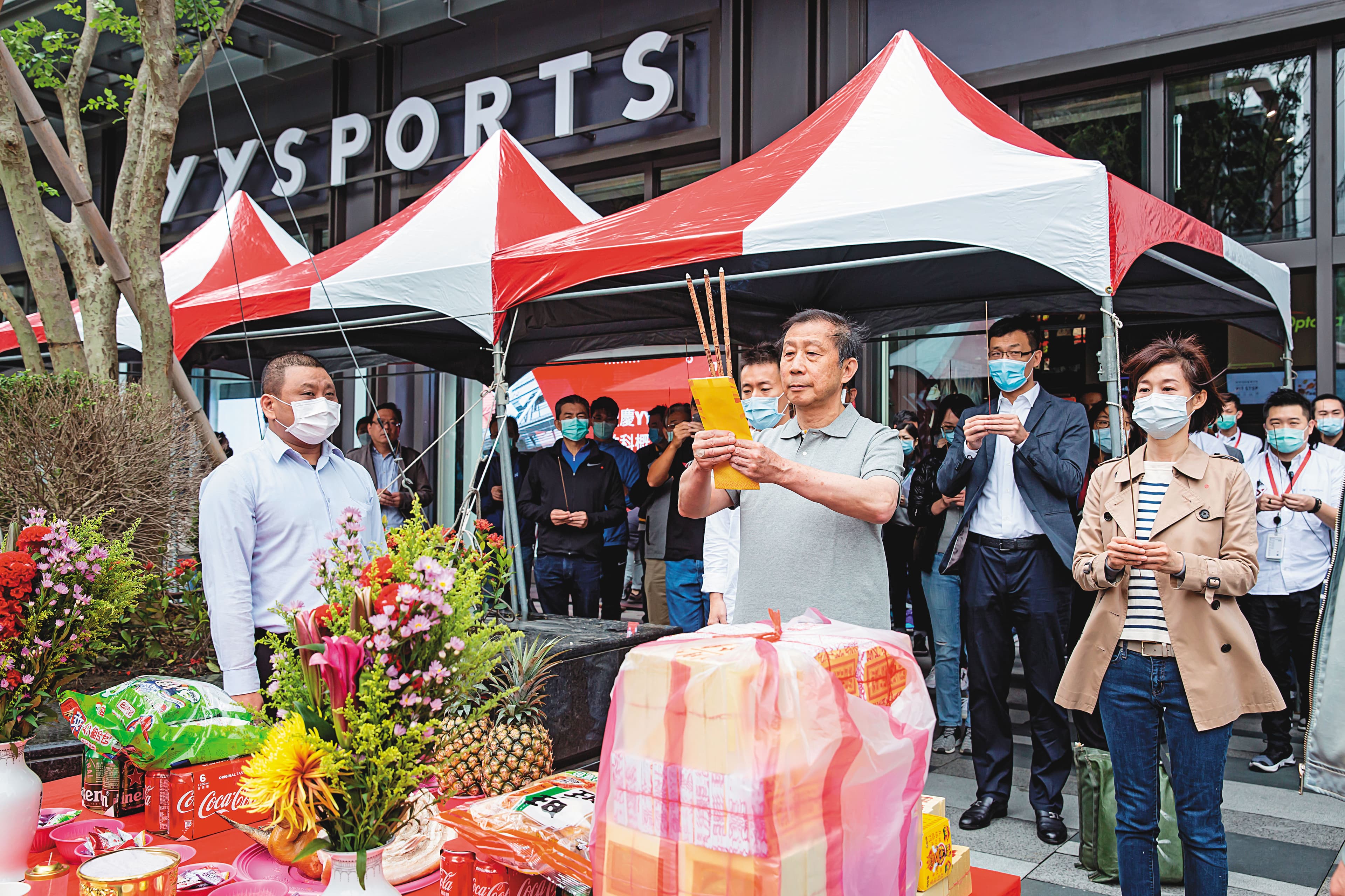 上週四「YYsports竹科概念店」低調成立,是寶成轉型計畫的關鍵一環。