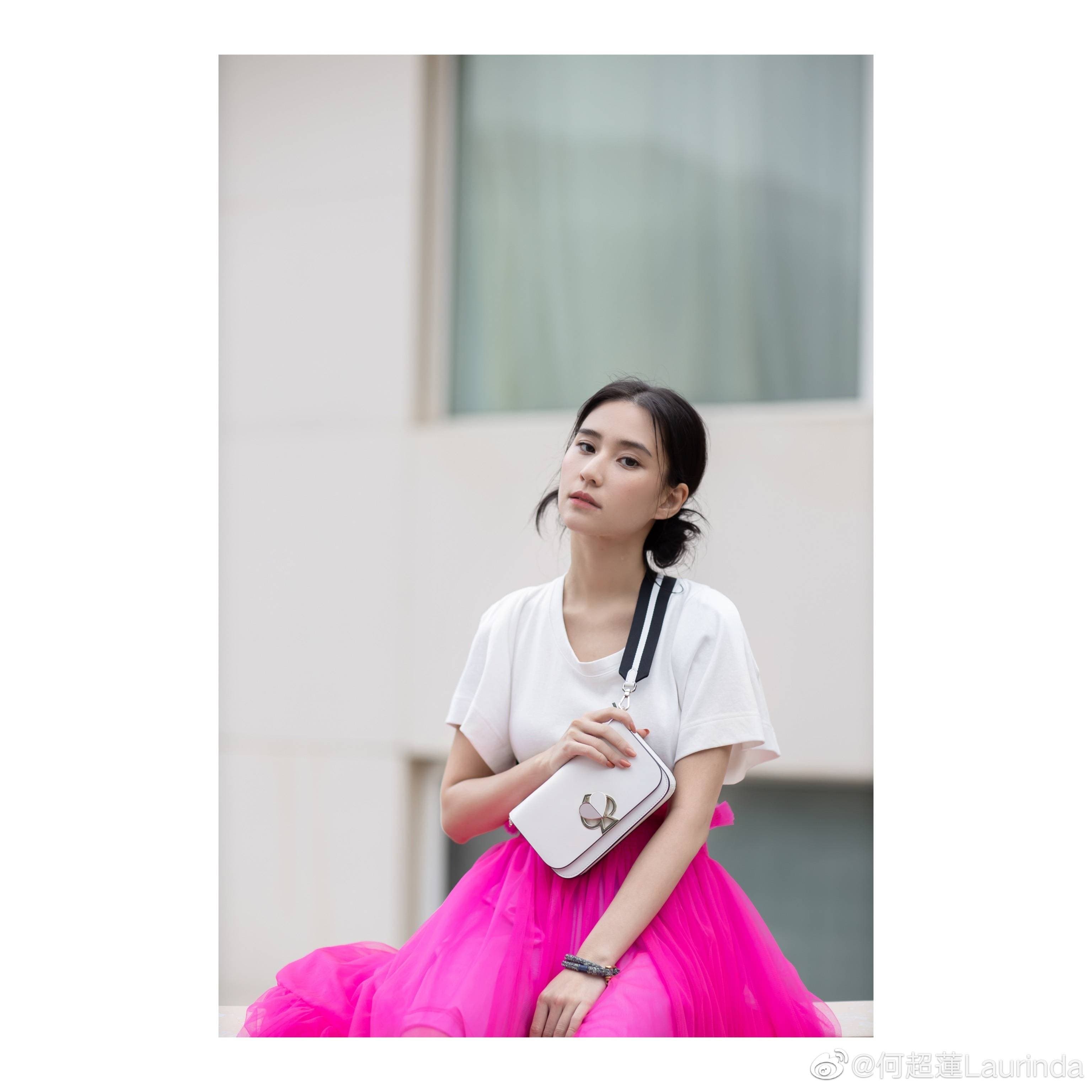 何超蓮跟周揚青很要好,兩人同在感情上遇上渣男,兩人互相加油。(翻攝何超蓮微博)