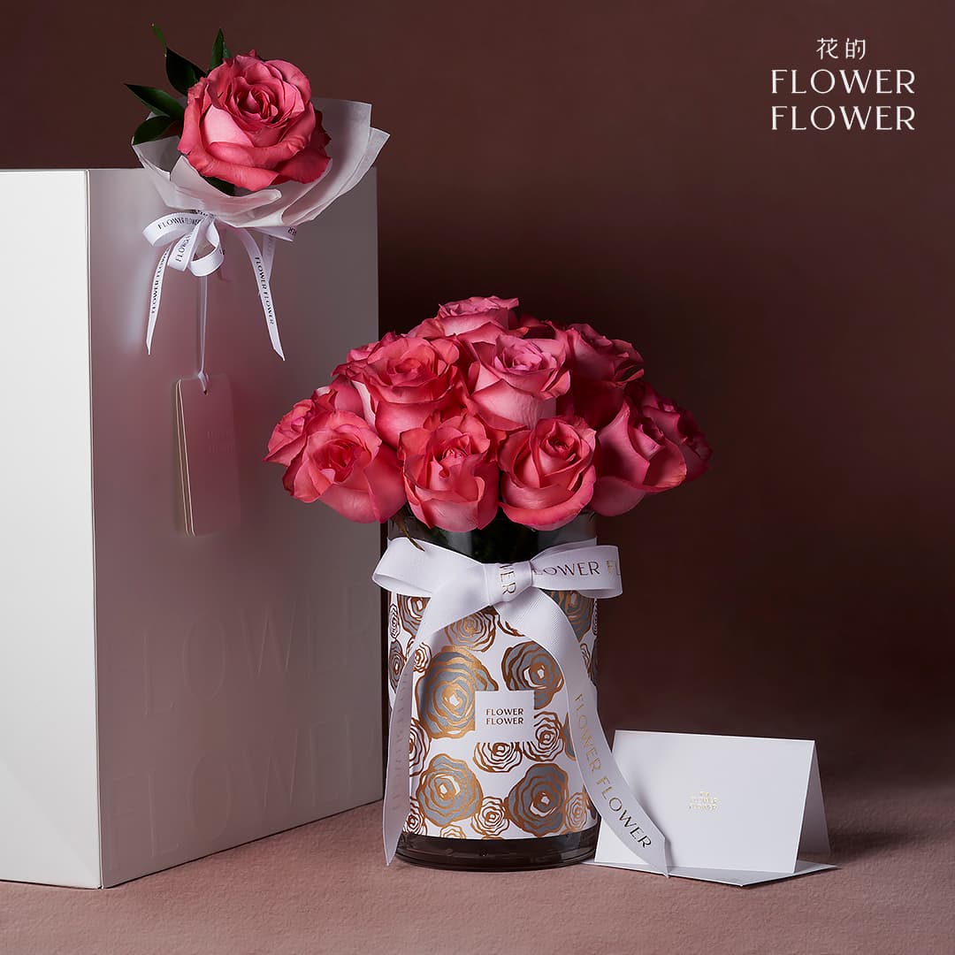Pink Love Rose哥倫比亞玫瑰花。NT$3,800。(Flower Flower花的)