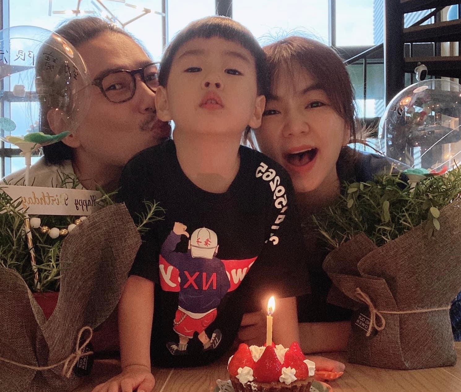 Ella與賴斯翔結婚8年育有一子「勁寶」。(翻攝自Ella臉書)