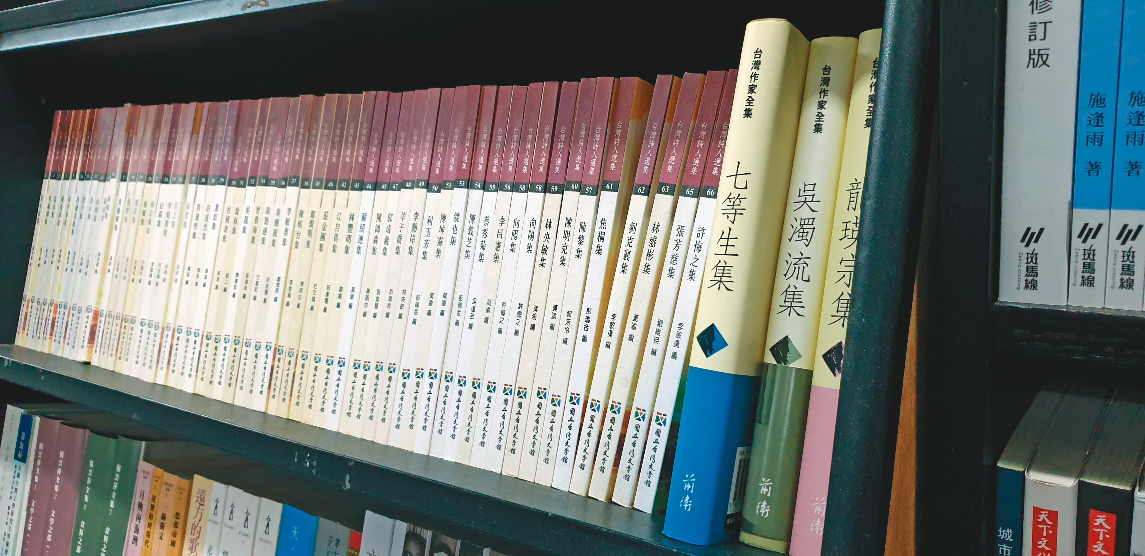前衛出版社發行的《台灣作家全集》中的《七等生集》,現仍在販售中。