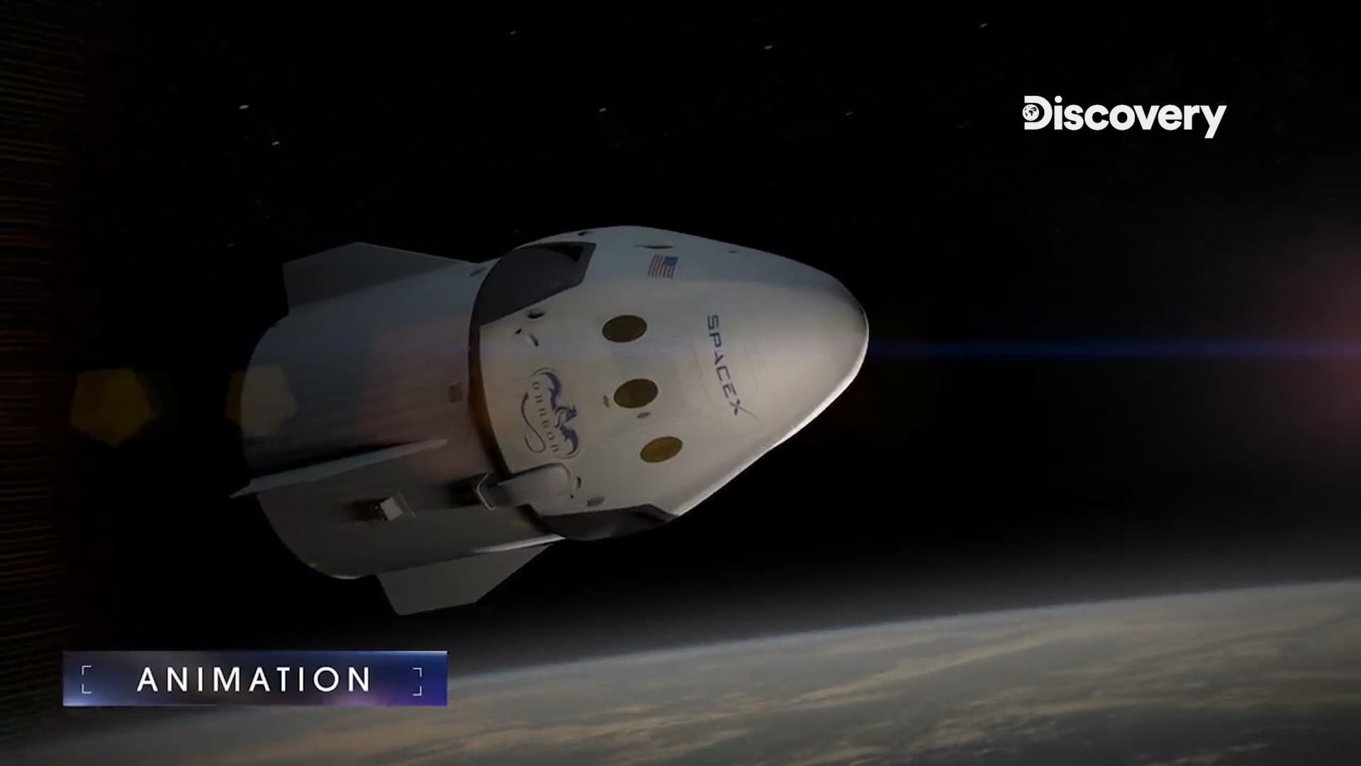 節目以動畫呈現太空任務所需的相關科技,淺顯易懂。(Discovery頻道提供)