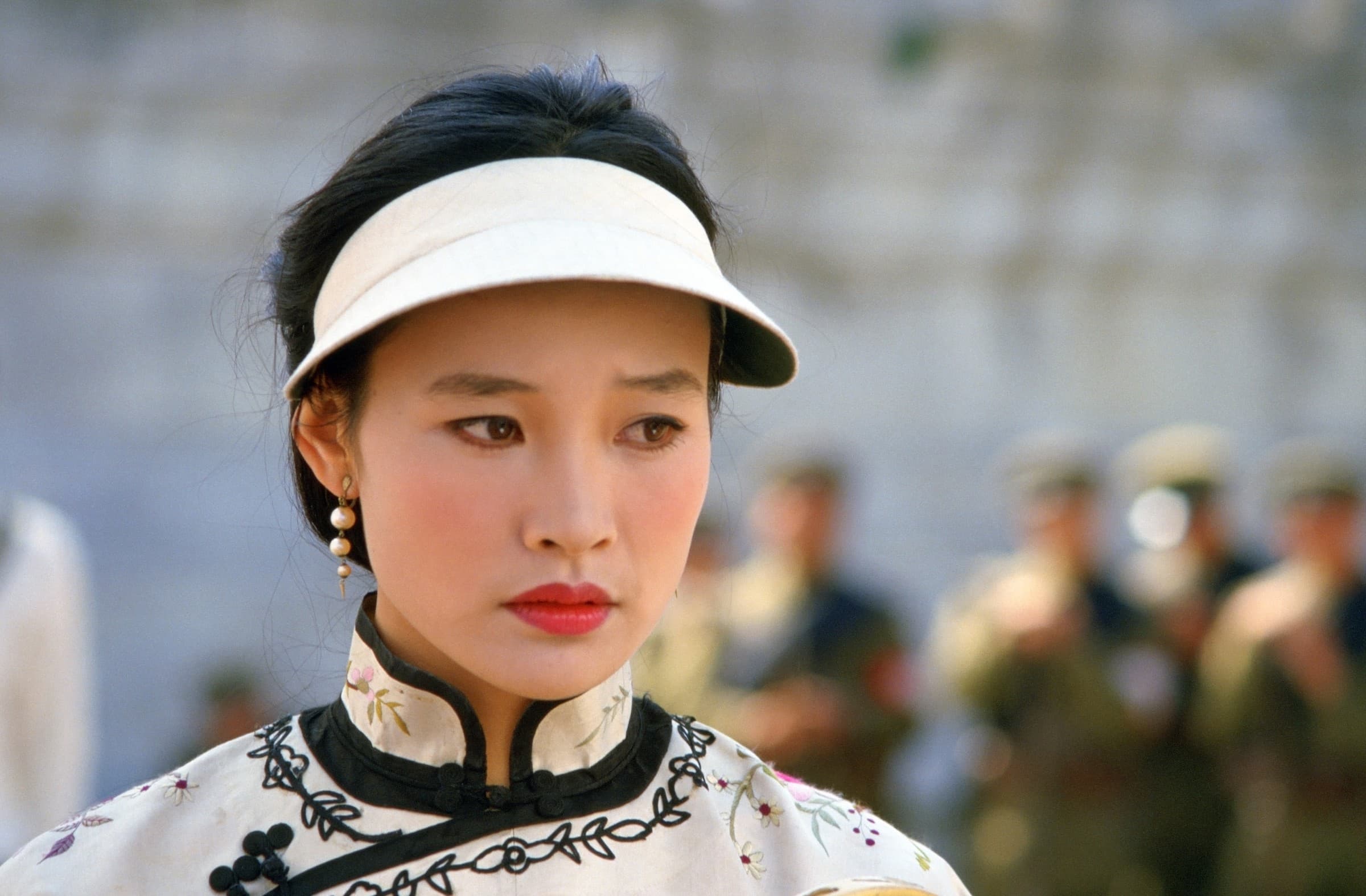 近日熱映的《末代皇帝》中,陳沖飾演婉容皇后。(甲上提供)