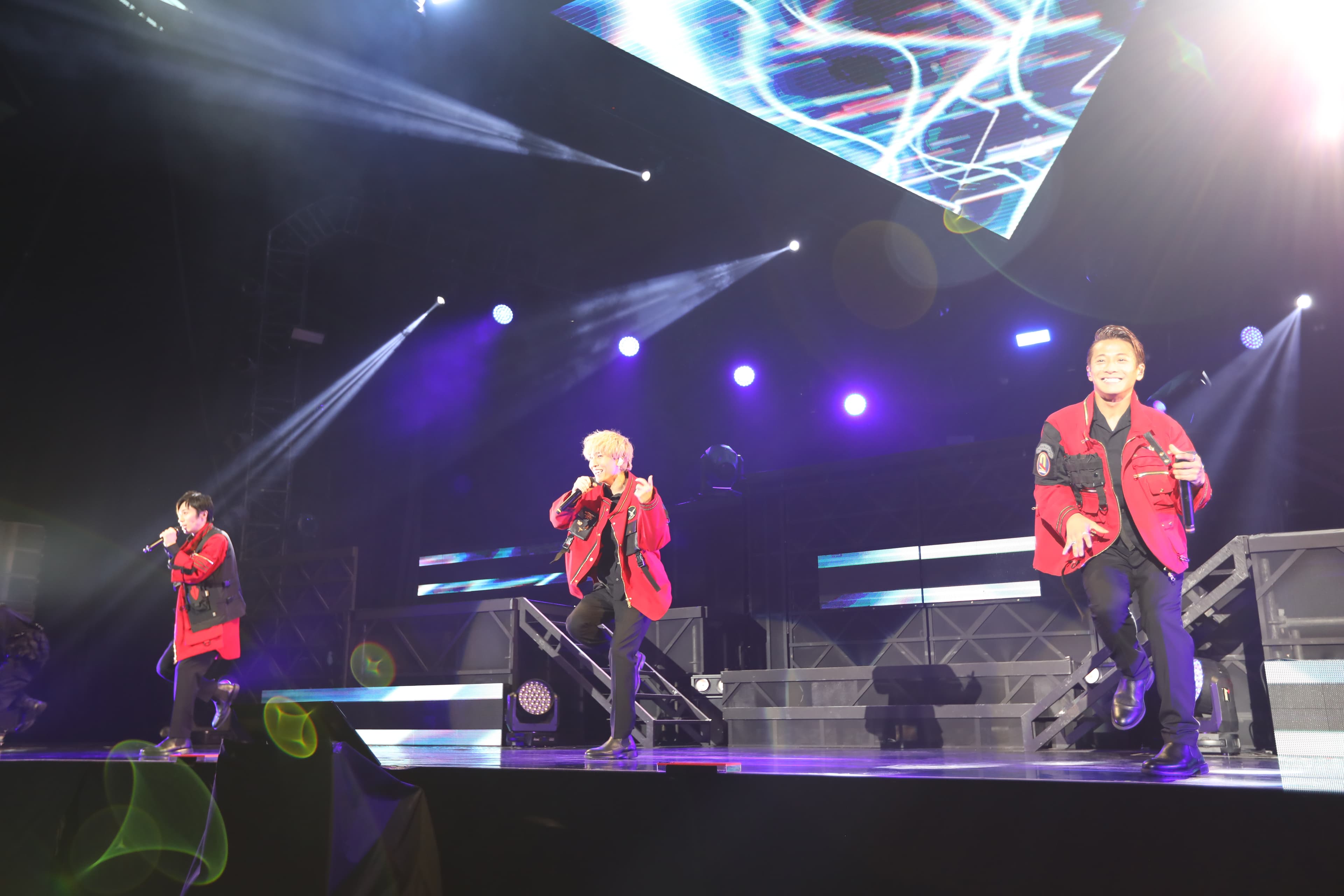 w-inds.以唱跳見長，在台灣擁有許多粉絲。（G music提供）