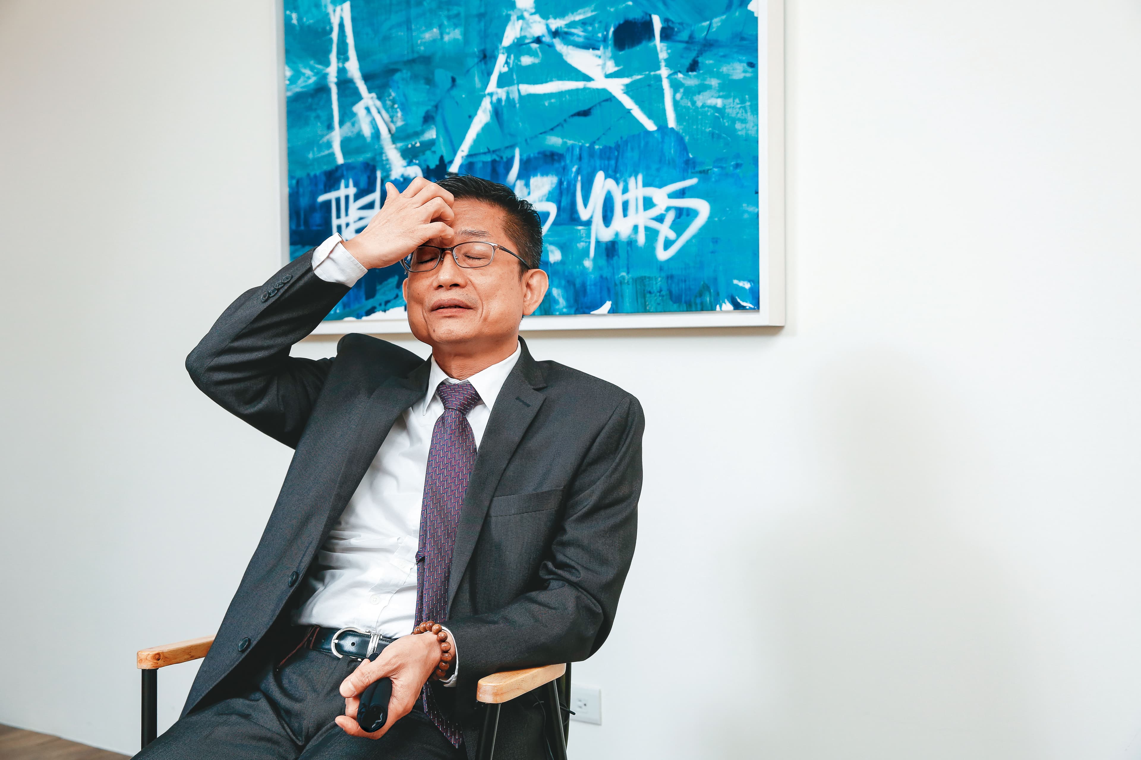 楊連發感嘆家醜不該外揚,希望事情趕快落幕。