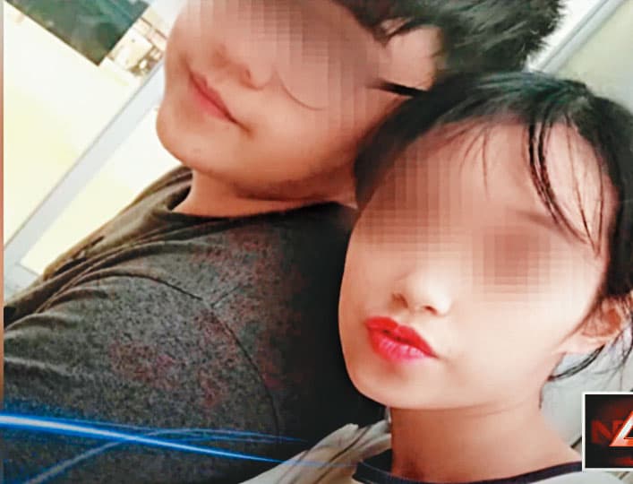 桃園1名未成年少女(右)去年底陳屍摩鐵,死因與吸食笑氣有關。(翻攝壹電視)
