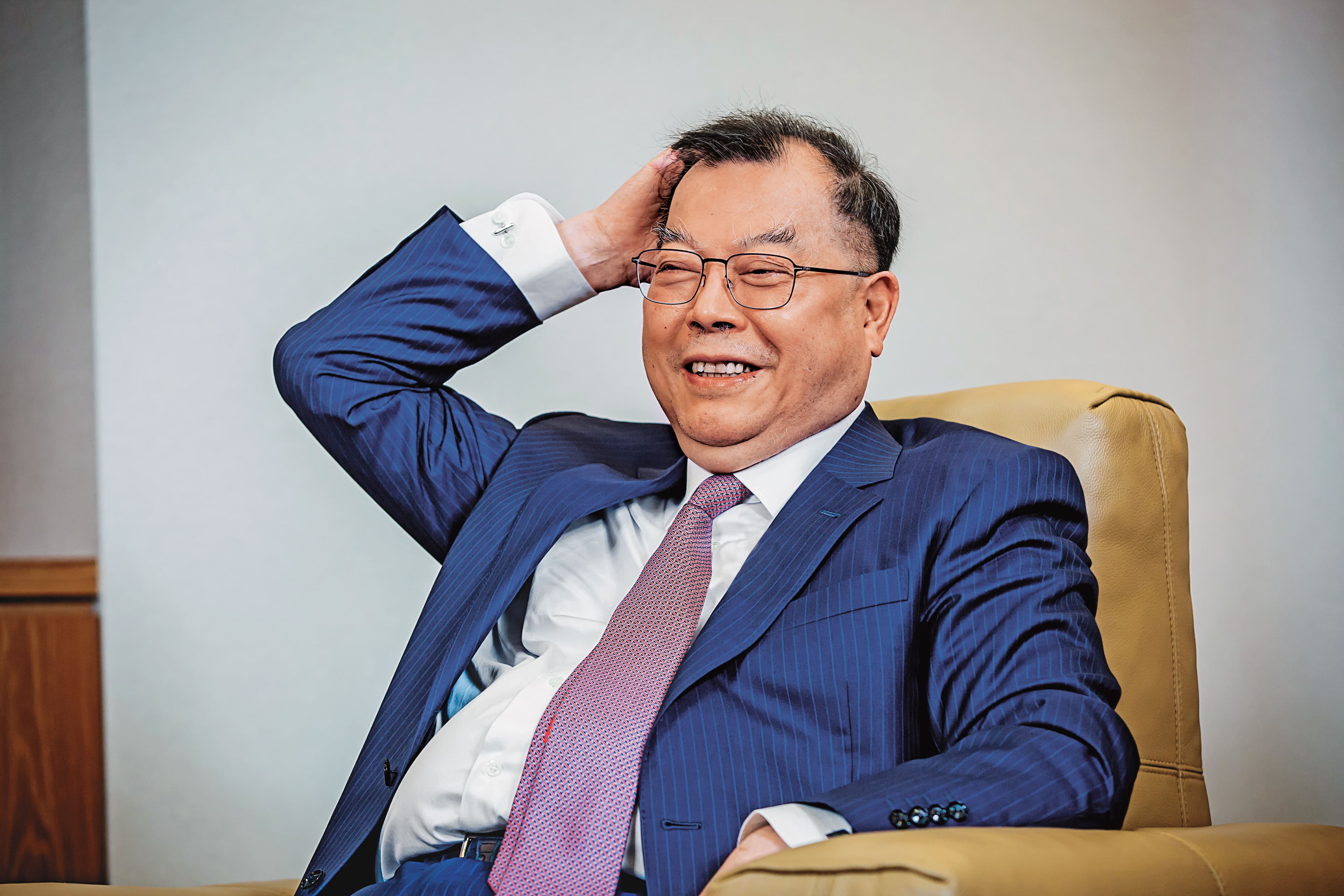 黃崇仁很慶幸力晶的團隊與員工,都不離不棄地支持他帶領公司轉型。
