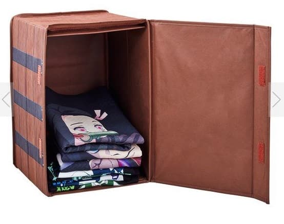 禰豆子收納箱尺寸為 45 × 30 × 30 公分。(翻攝BANDAI FASHION COLLECTION官網)