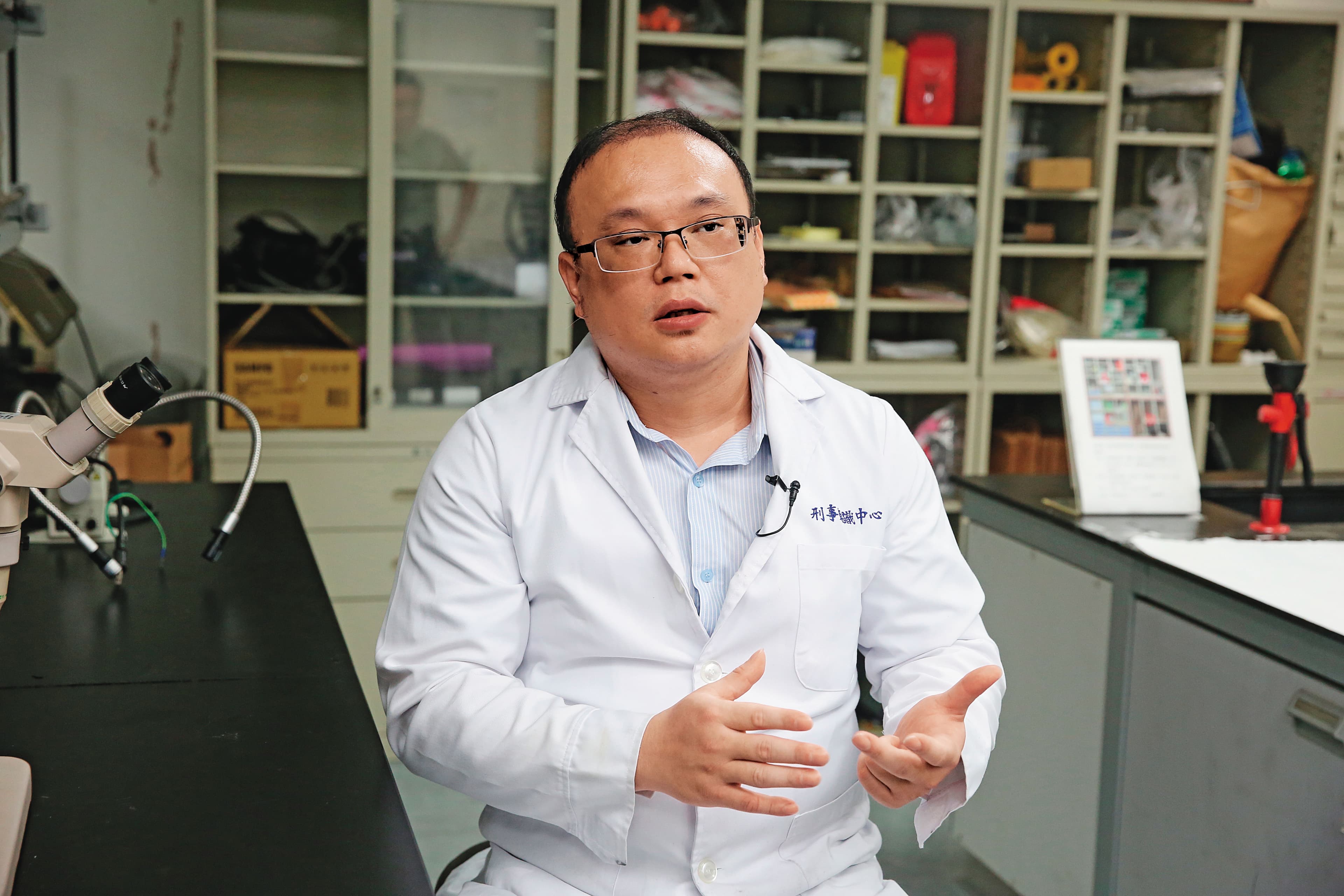 鑑識人員蕭仲廷談起婦人殺嬰案,至今仍不勝唏噓。