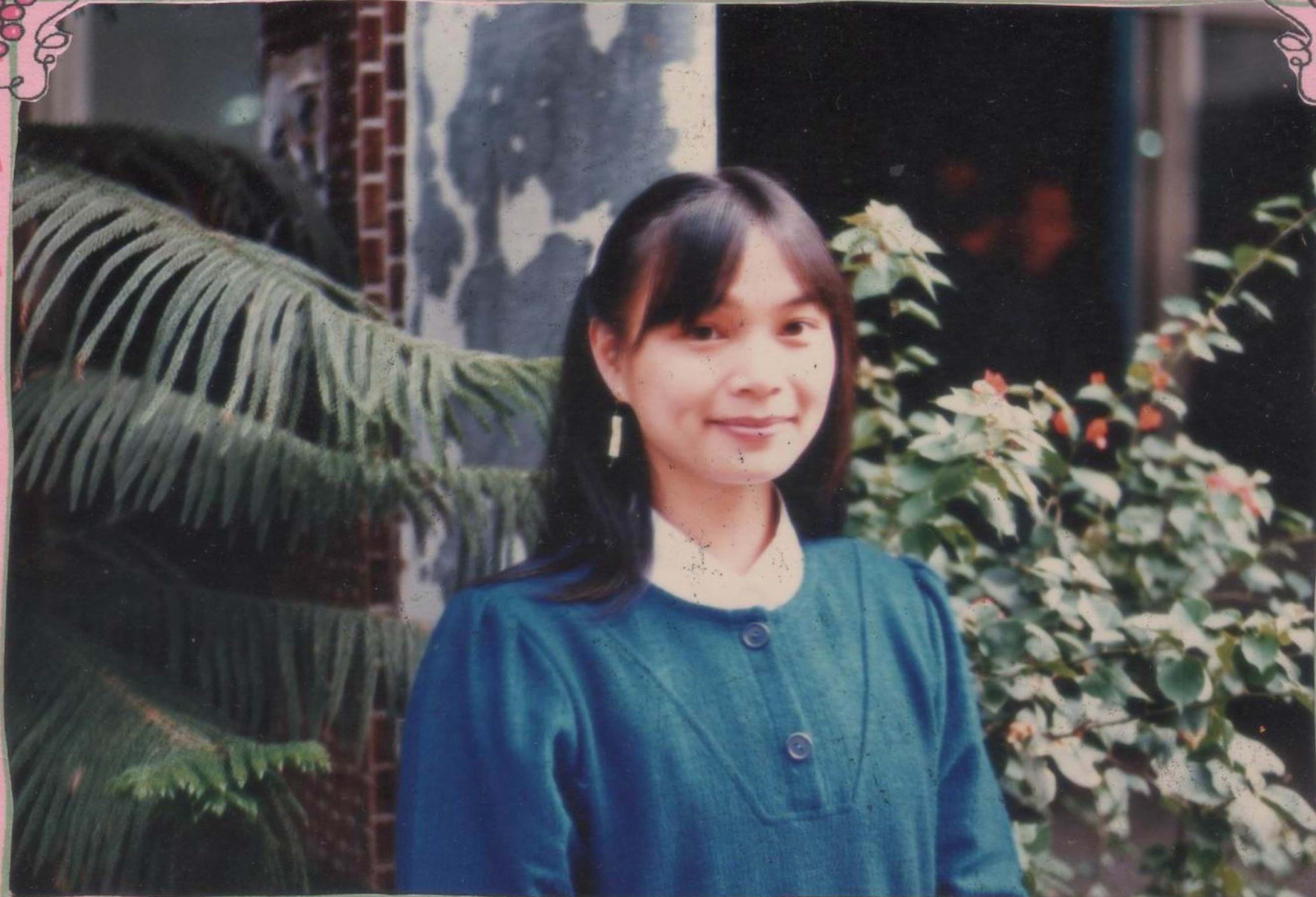 讀東海大學歷史研究所時期的楊翠。(楊翠提供)