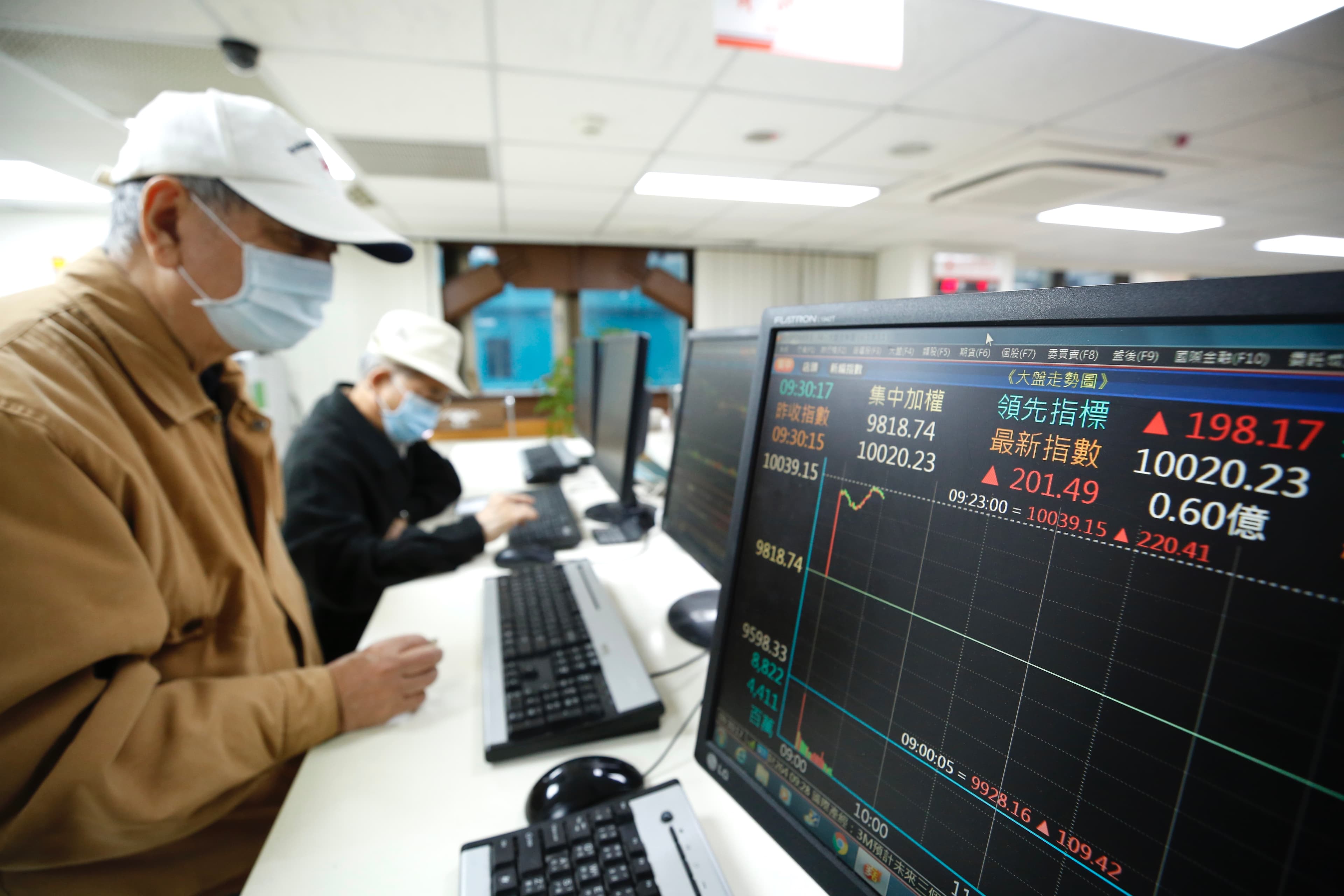 受惠海外資金回流,台股可望震盪向上。