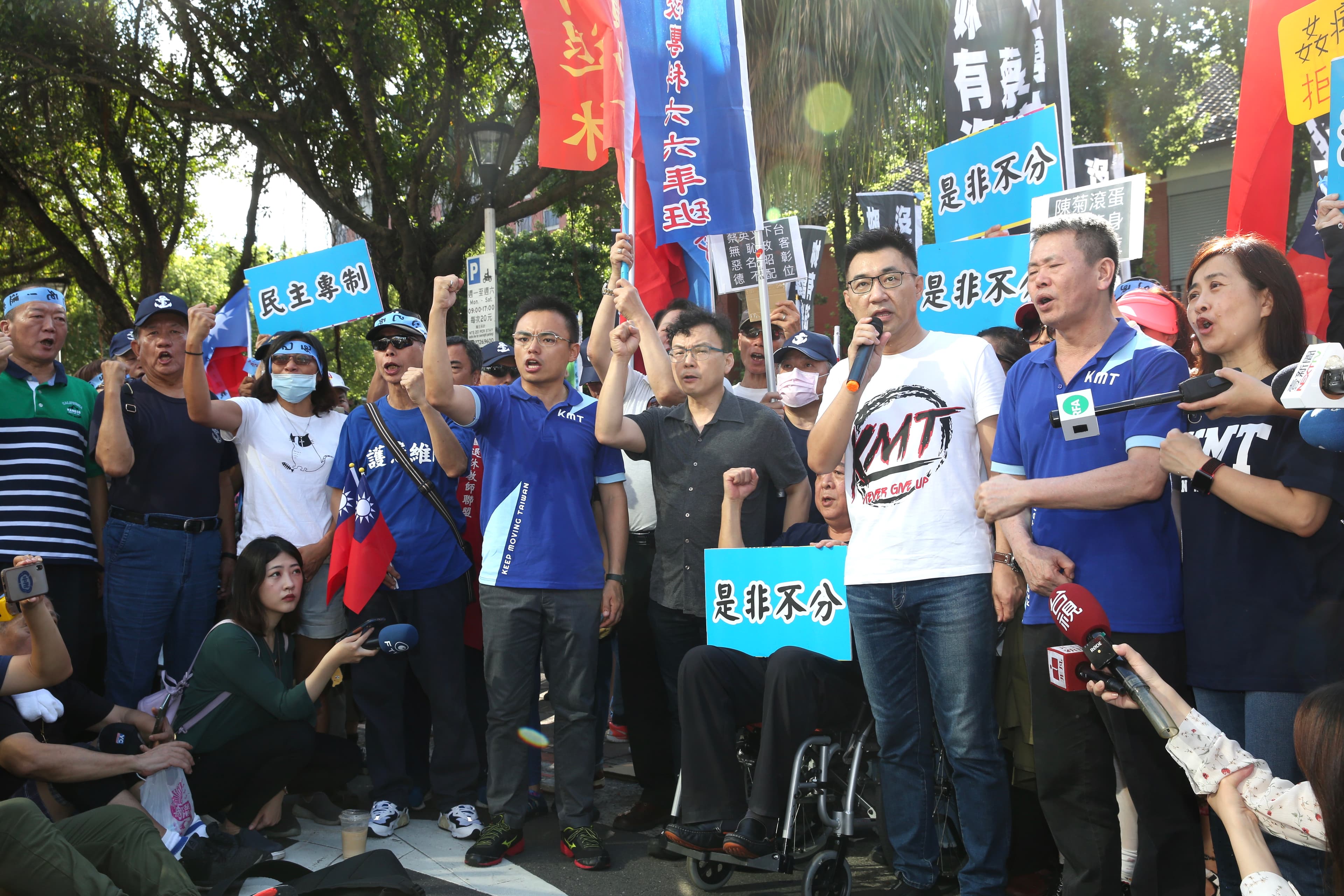 陳菊被提名監察院長,江啟臣強調,國民黨將會反對到底。