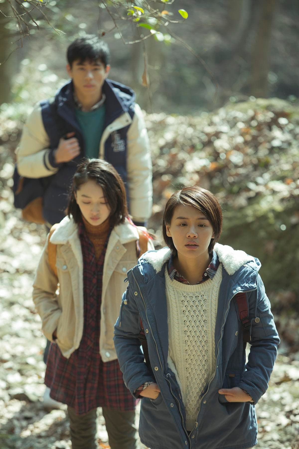 《七月與安生》由馬思純(右起)、周冬雨和李程彬演出。(翻攝自網路)