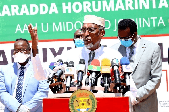 外媒報導，非洲國家索馬利蘭總統比希（Muse Bihi Abdi）將派遣代表駐台。（翻攝自推特）