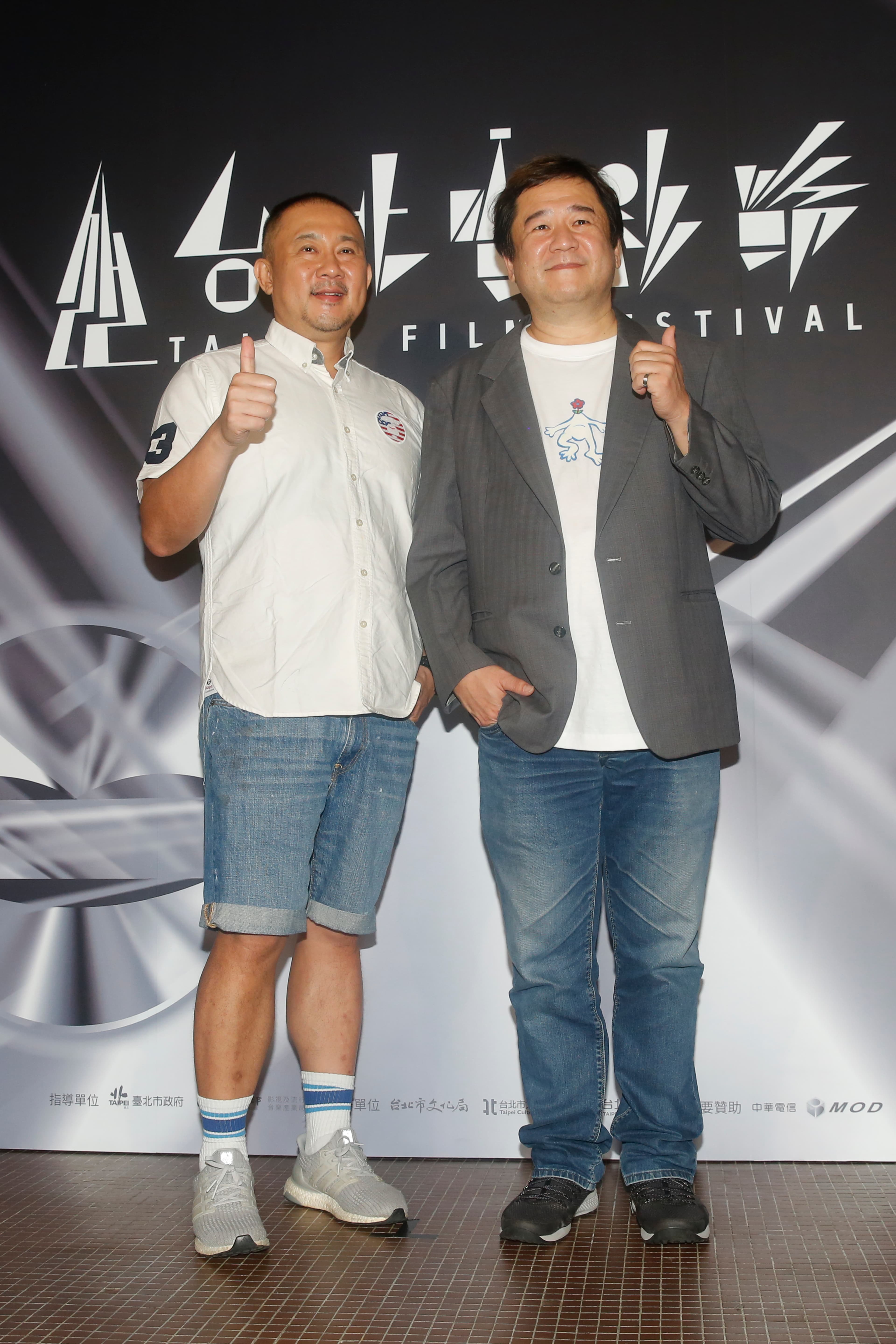 《刻在你心底的名字》導演柳廣輝(左)、監製瞿友寧。