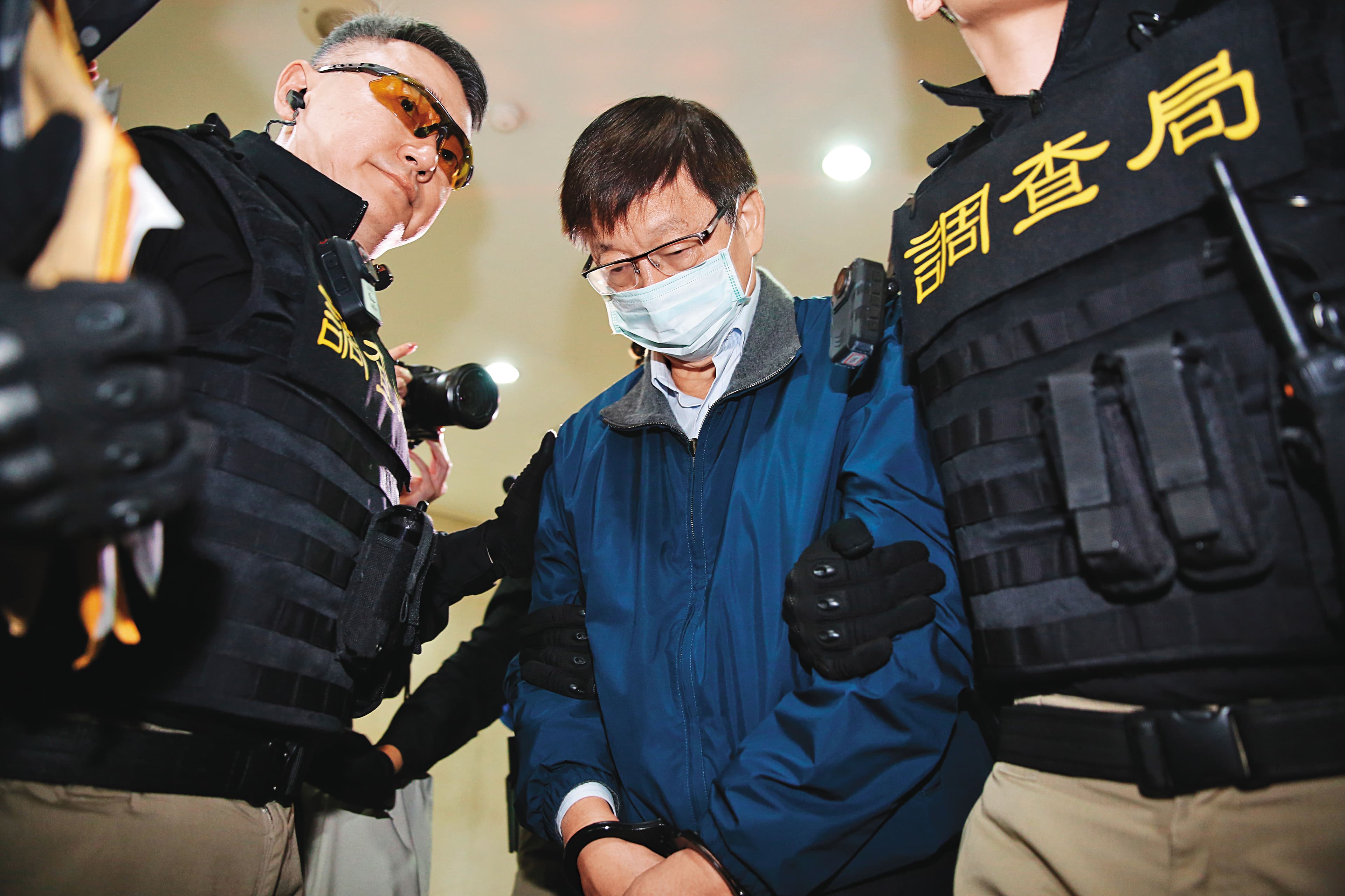圖 王音之的老公楊文虎(圖)今年1月被押解回台受審,大爆前年在高鐵台北站和立委曾銘宗換名片,並拜託他替潤寅開協調會。