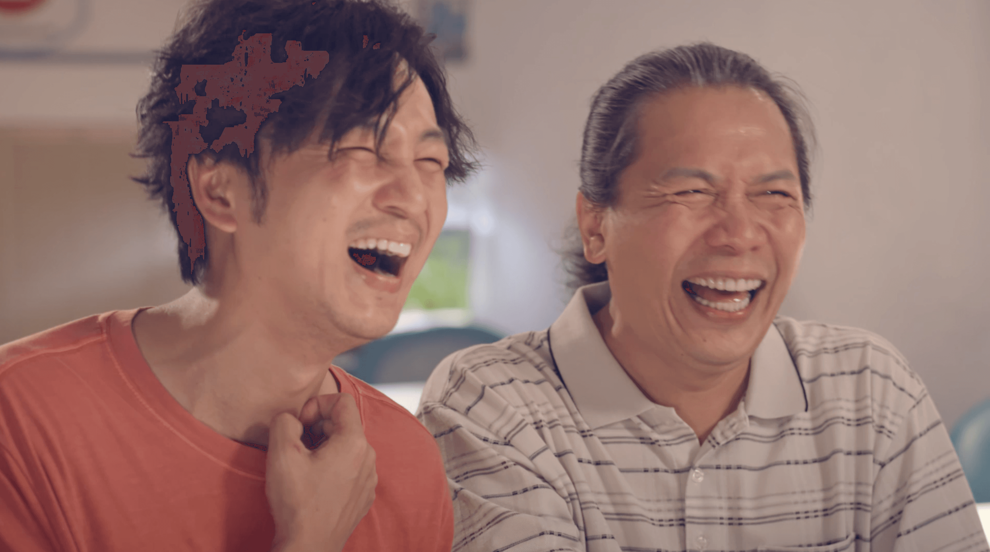 許傑輝與張書偉在《我的婆婆怎麼那麼可愛》中是忘年之交,被網友拱成「一貴CP」。(公視提供)