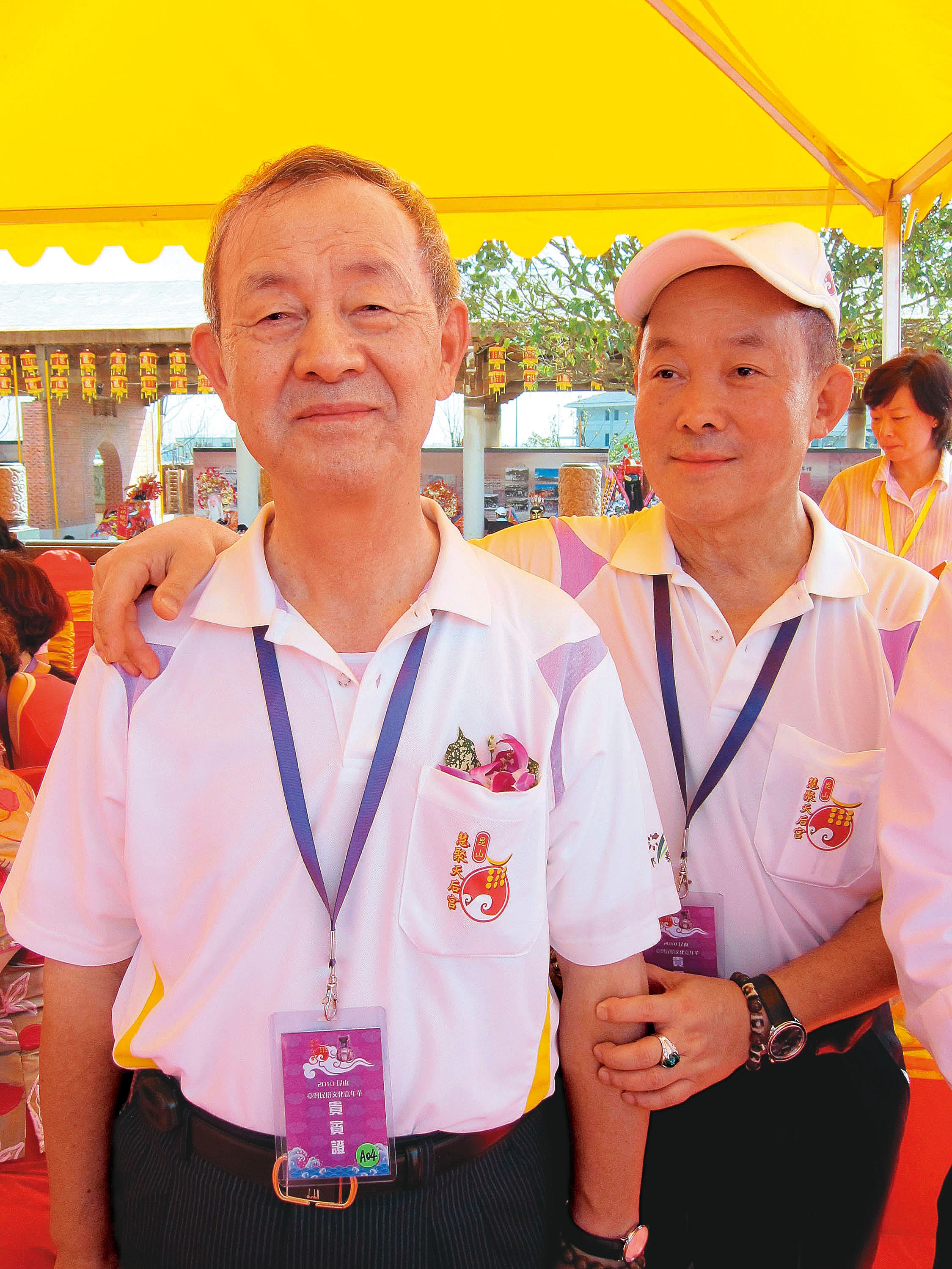 蔡其瑞和蔡其建兄弟攜手創業,打造全球鞋業龍頭寶成。(中央社)